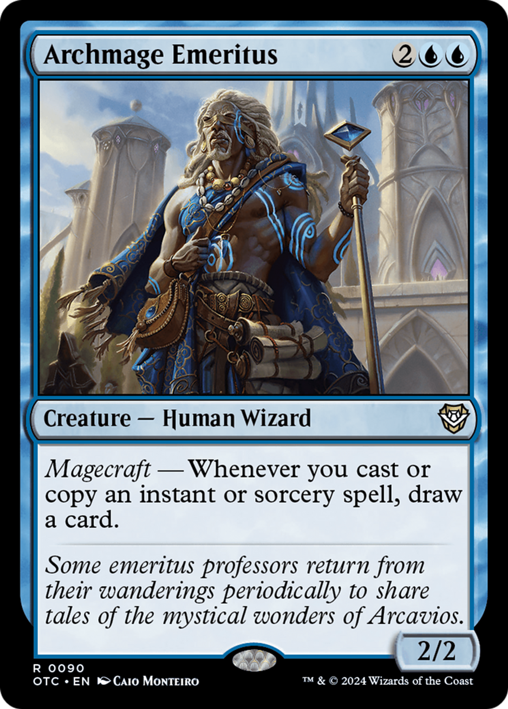Archimage émérite — Outlaws of Thunder Junction Commander — Magic: The Gathering
