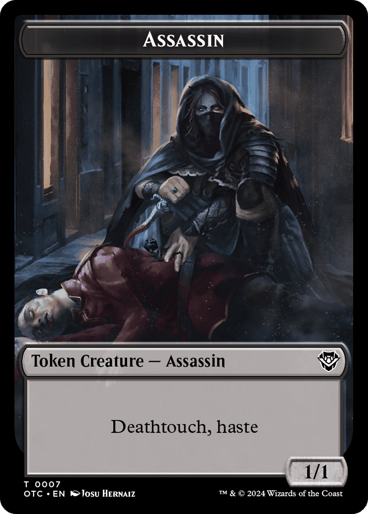 Assassin — Outlaws of Thunder Junction Commander — Magic: The Gathering