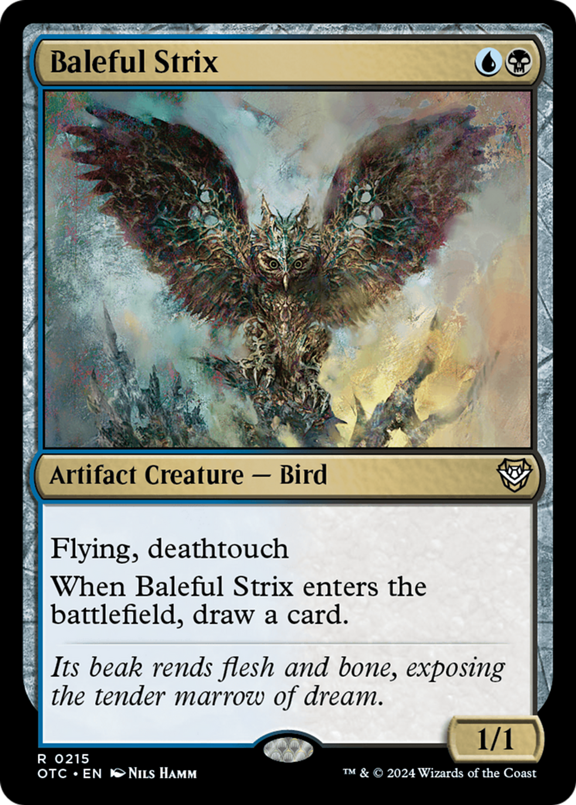 Sinistre strix — Outlaws of Thunder Junction Commander — Magic: The Gathering