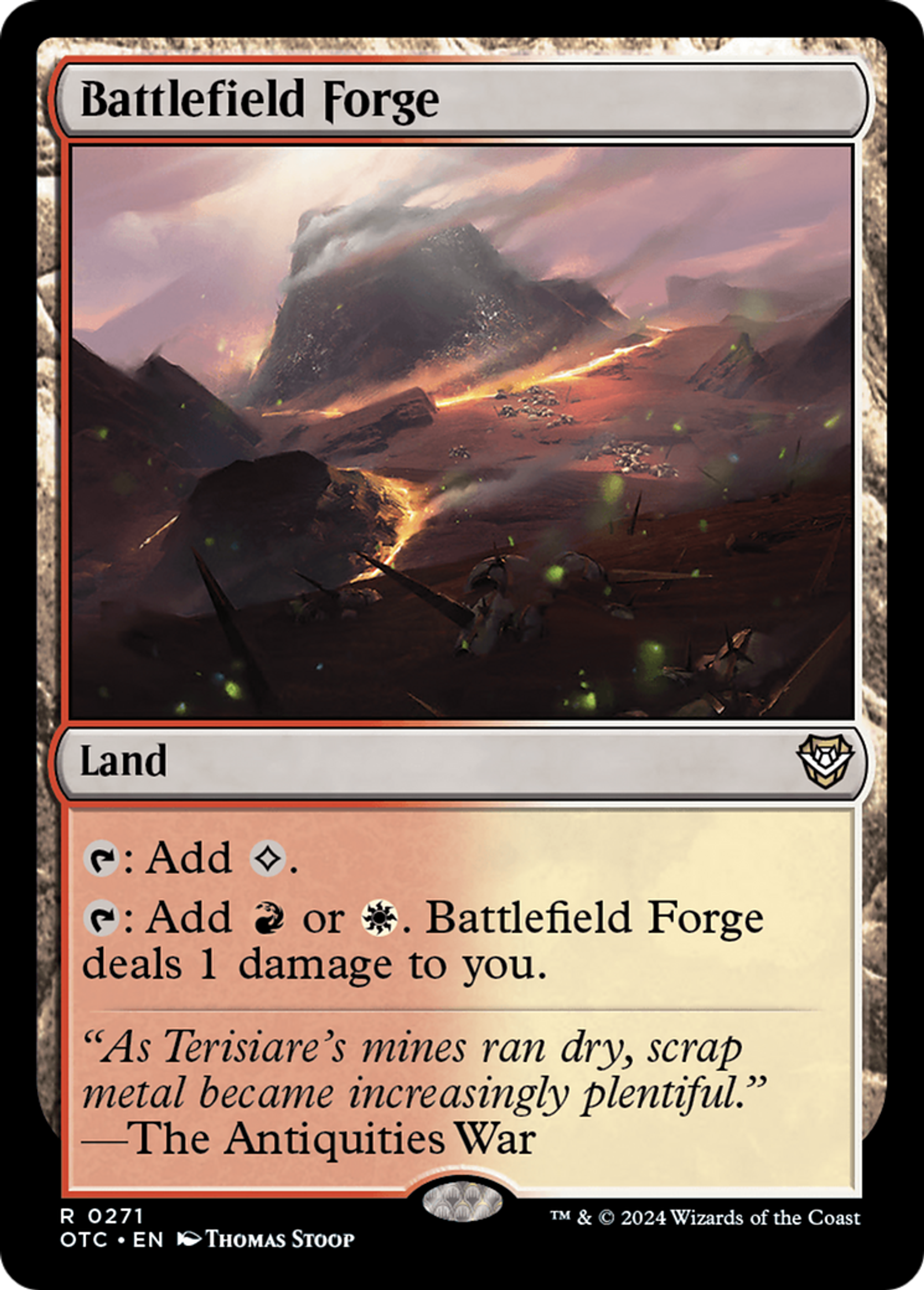 Forge de campagne — Outlaws of Thunder Junction Commander — Magic: The Gathering