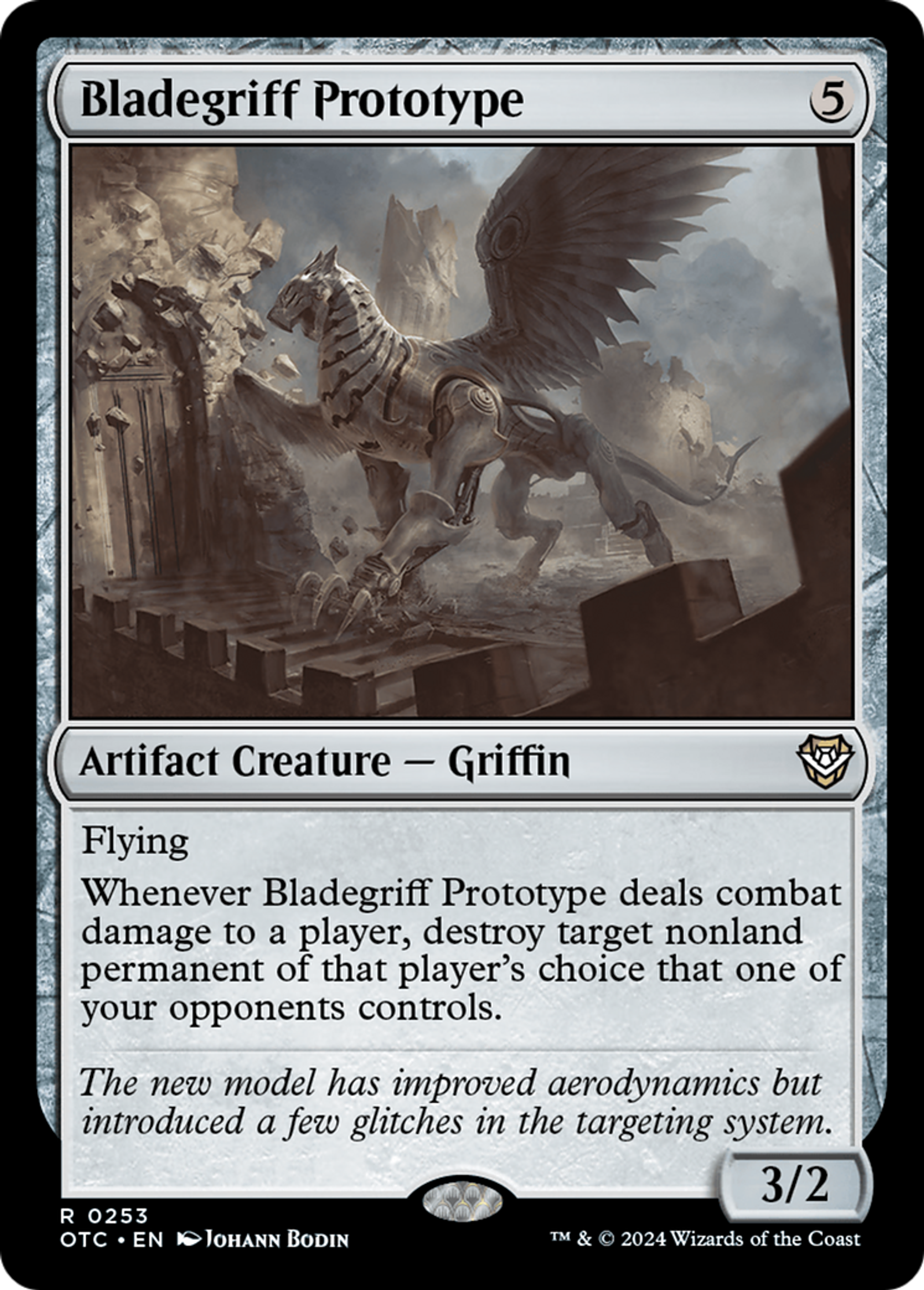 Prototype lamegriffon — Outlaws of Thunder Junction Commander — Magic: The Gathering