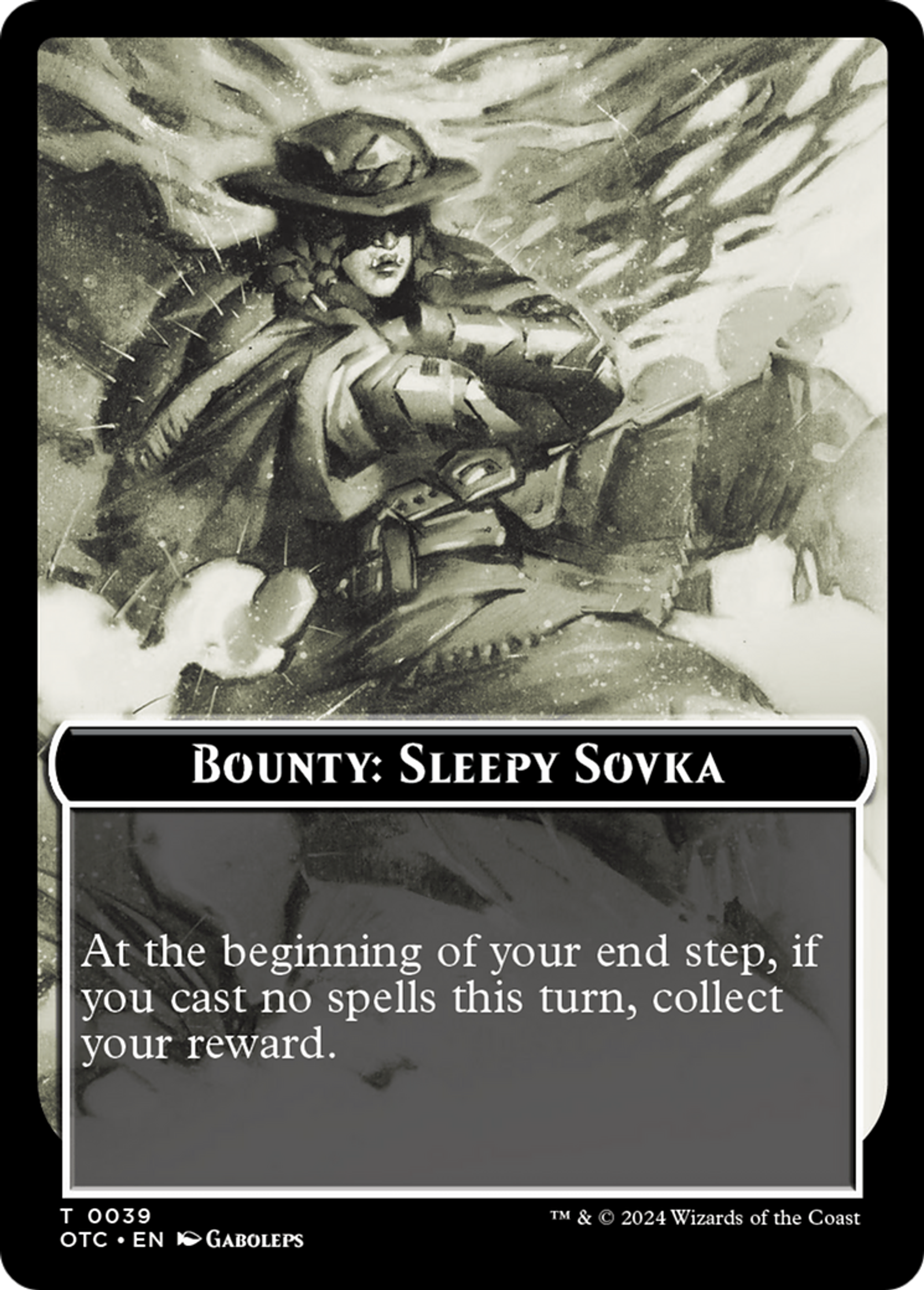 Bounty: Sleepy Sovka // Wanted! — Outlaws of Thunder Junction Commander — Magic: The Gathering