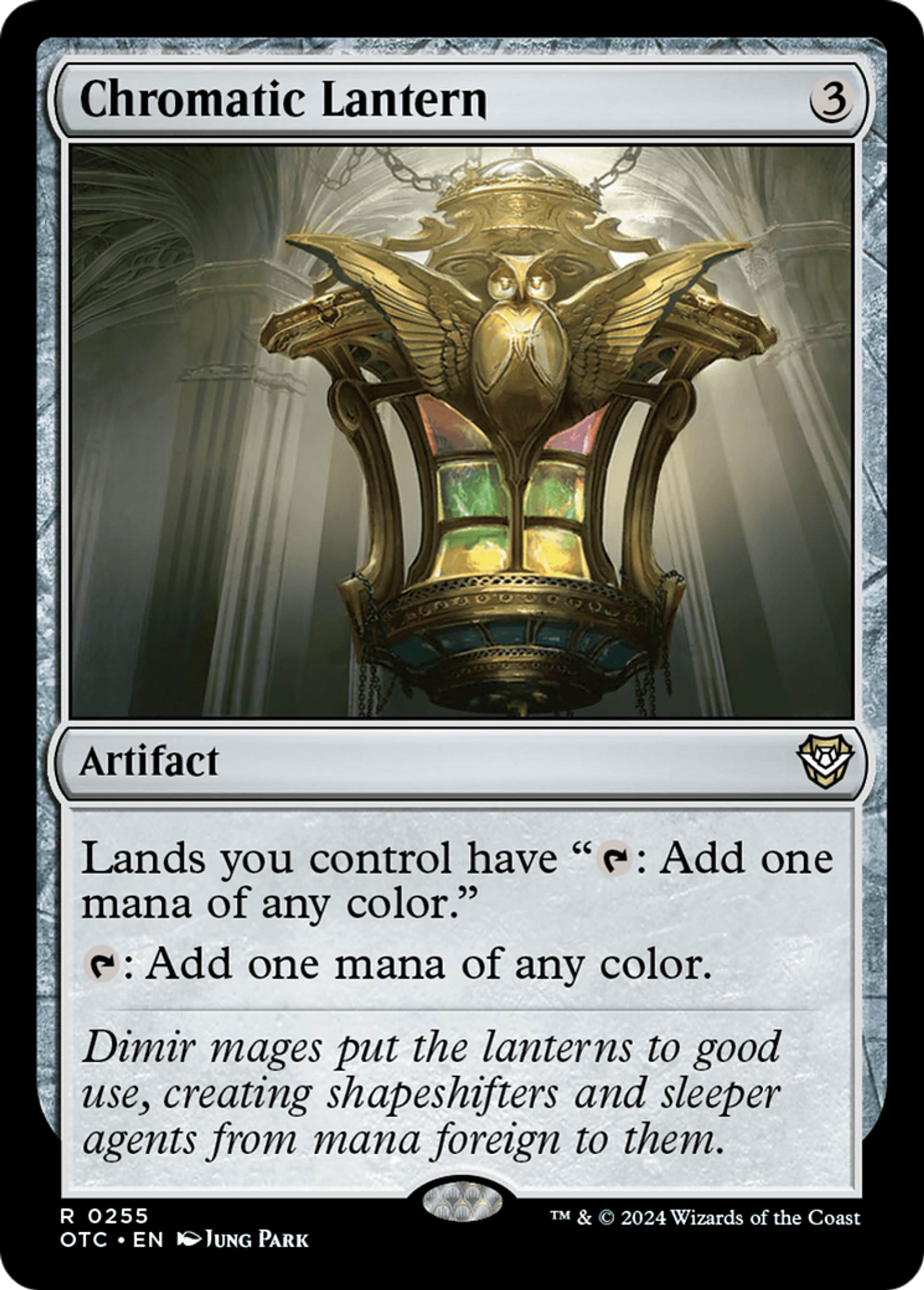 Lanterne chromatique — Outlaws of Thunder Junction Commander — Magic: The Gathering