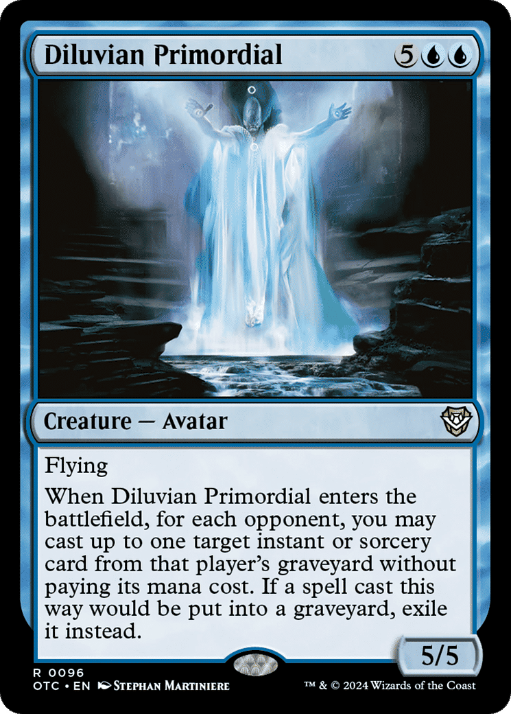 Diluvian Primordial — Outlaws of Thunder Junction Commander — Magic: The Gathering