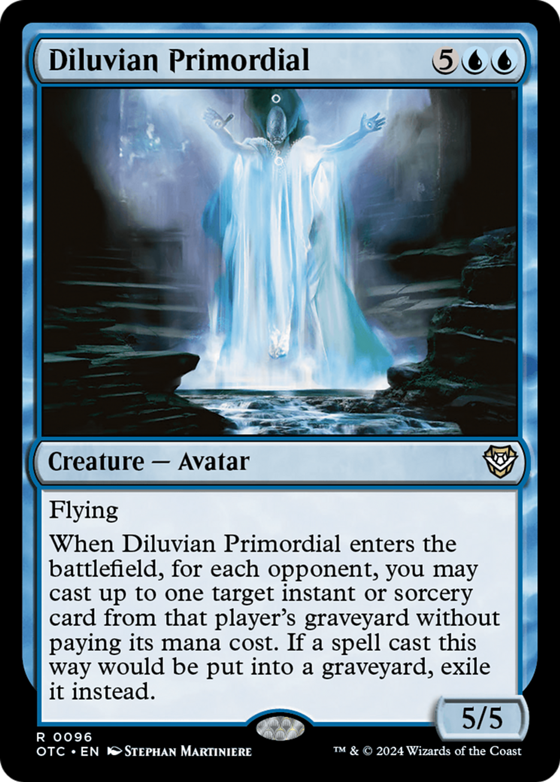 Primordial diluvien — Outlaws of Thunder Junction Commander — Magic: The Gathering