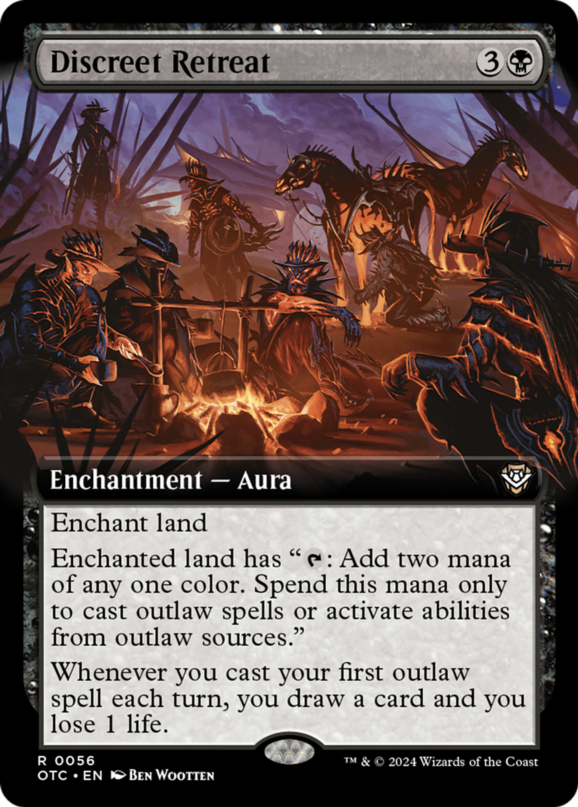 Refuge discret — Outlaws of Thunder Junction Commander — Magic: The Gathering