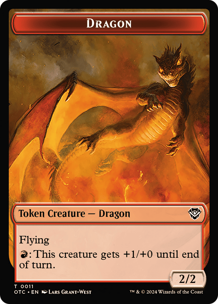 Dragon — Outlaws of Thunder Junction Commander — Magic: The Gathering
