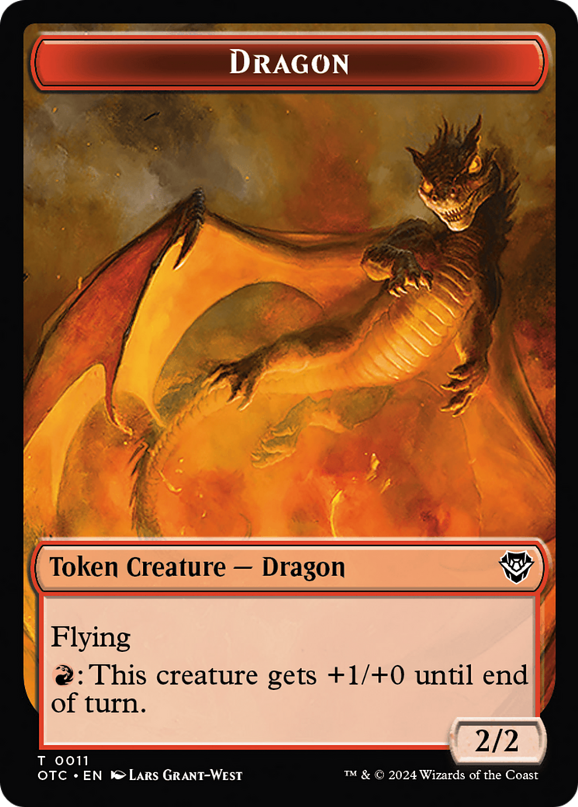 Dragon — Outlaws of Thunder Junction Commander — Magic: The Gathering
