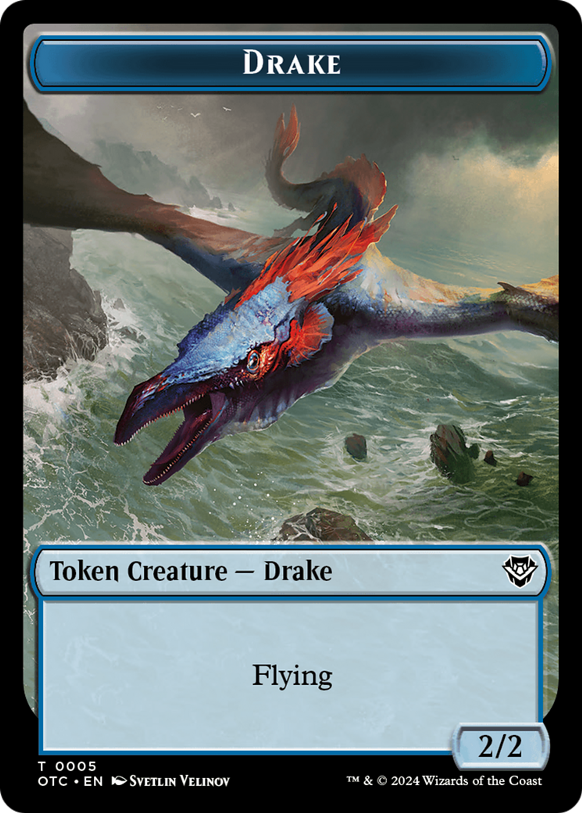 Drake — Outlaws of Thunder Junction Commander — Magic: The Gathering