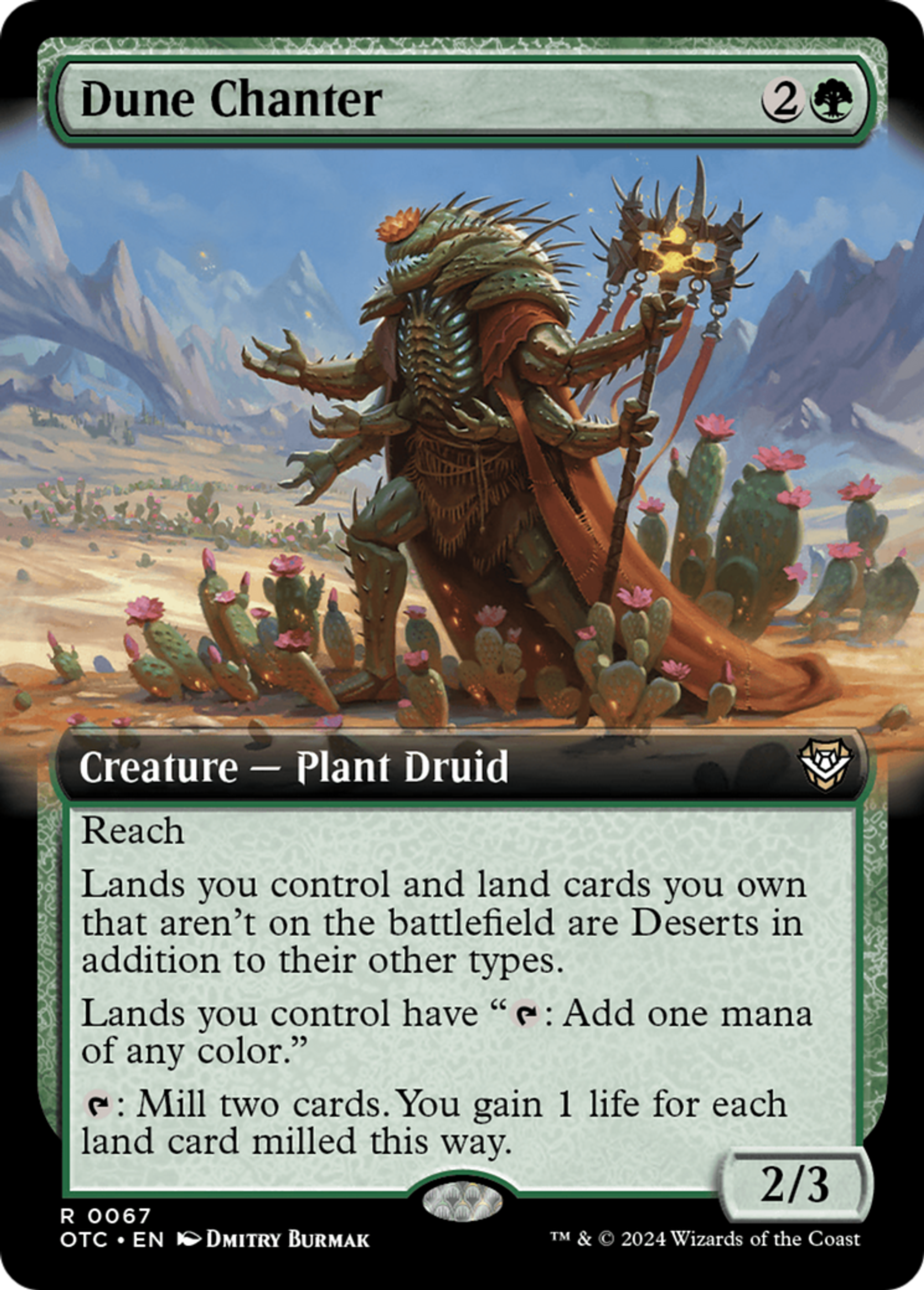 Incantateur des dunes — Outlaws of Thunder Junction Commander — Magic: The Gathering