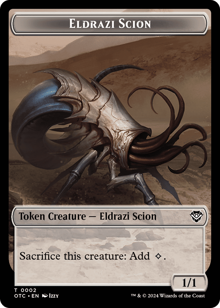 Eldrazi Scion — Outlaws of Thunder Junction Commander — Magic: The Gathering