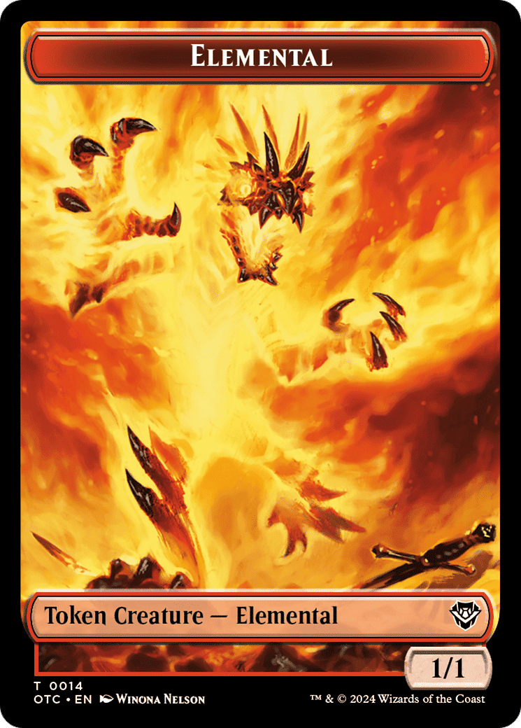 Elemental — Outlaws of Thunder Junction Commander — Magic: The Gathering