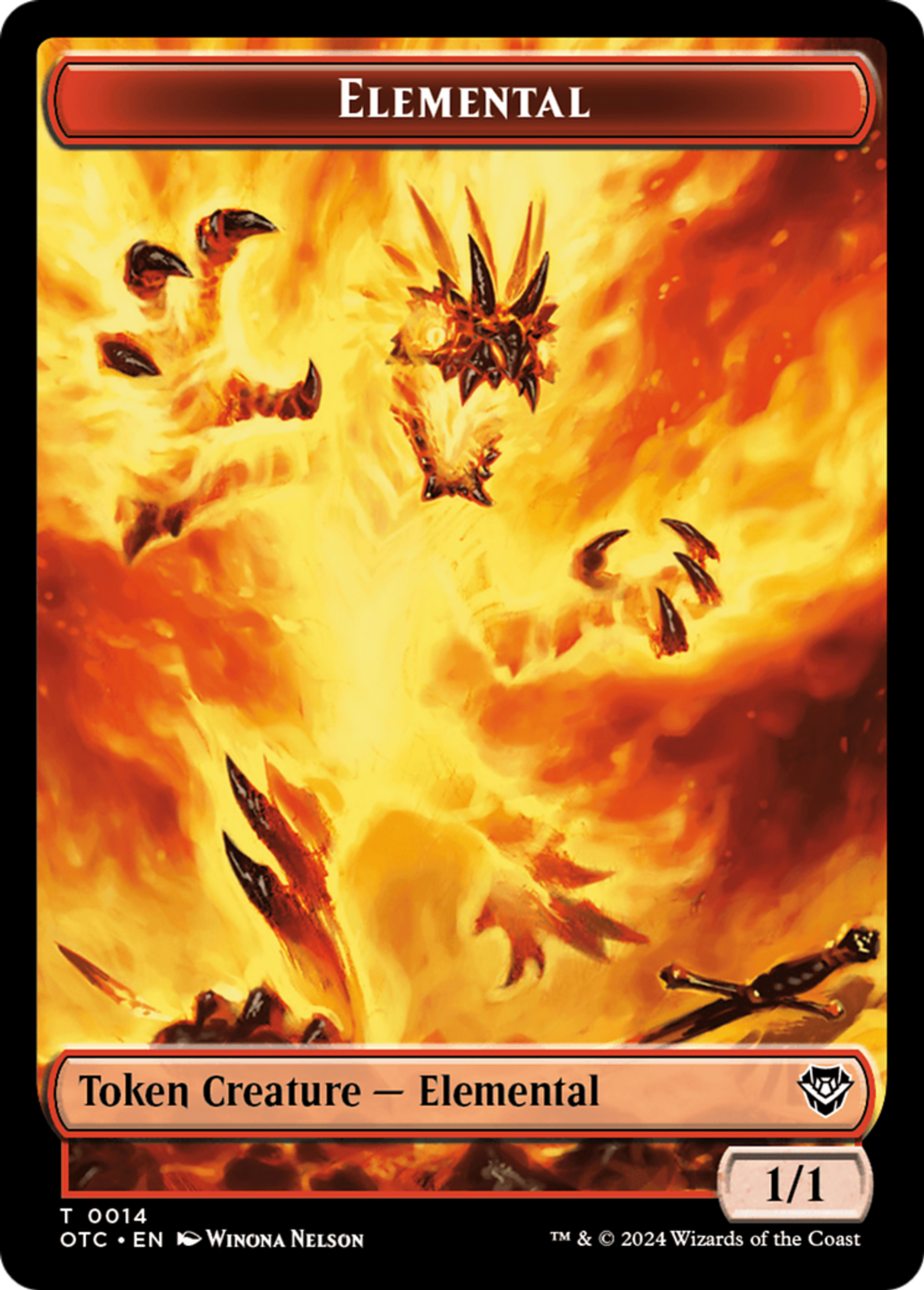 Elemental — Outlaws of Thunder Junction Commander — Magic: The Gathering