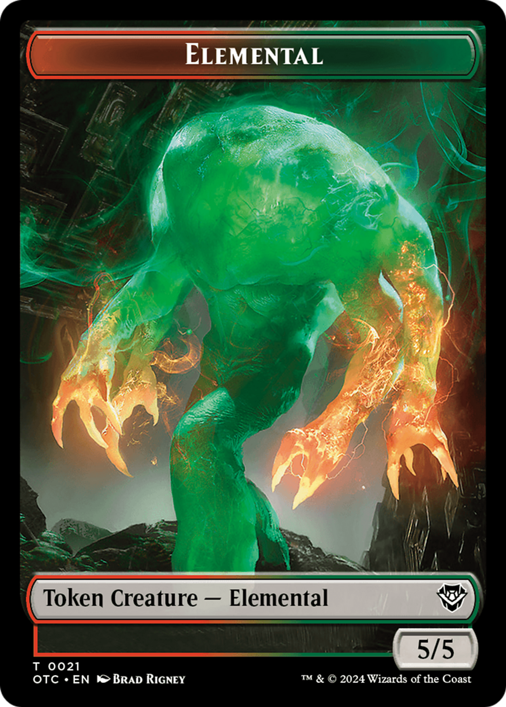 Elemental — Outlaws of Thunder Junction Commander — Magic: The Gathering