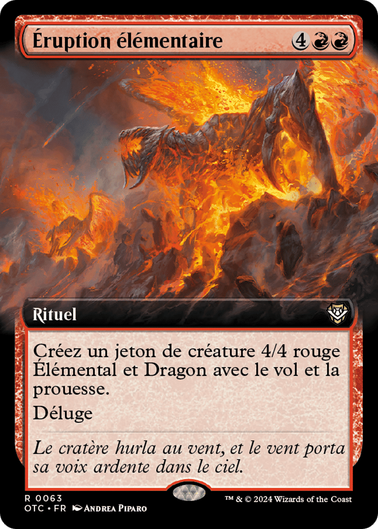 Éruption élémentaire — Outlaws of Thunder Junction Commander — Magic: The Gathering