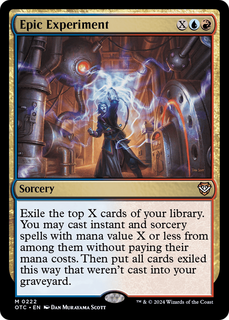 Epic Experiment — Outlaws of Thunder Junction Commander — Magic: The Gathering