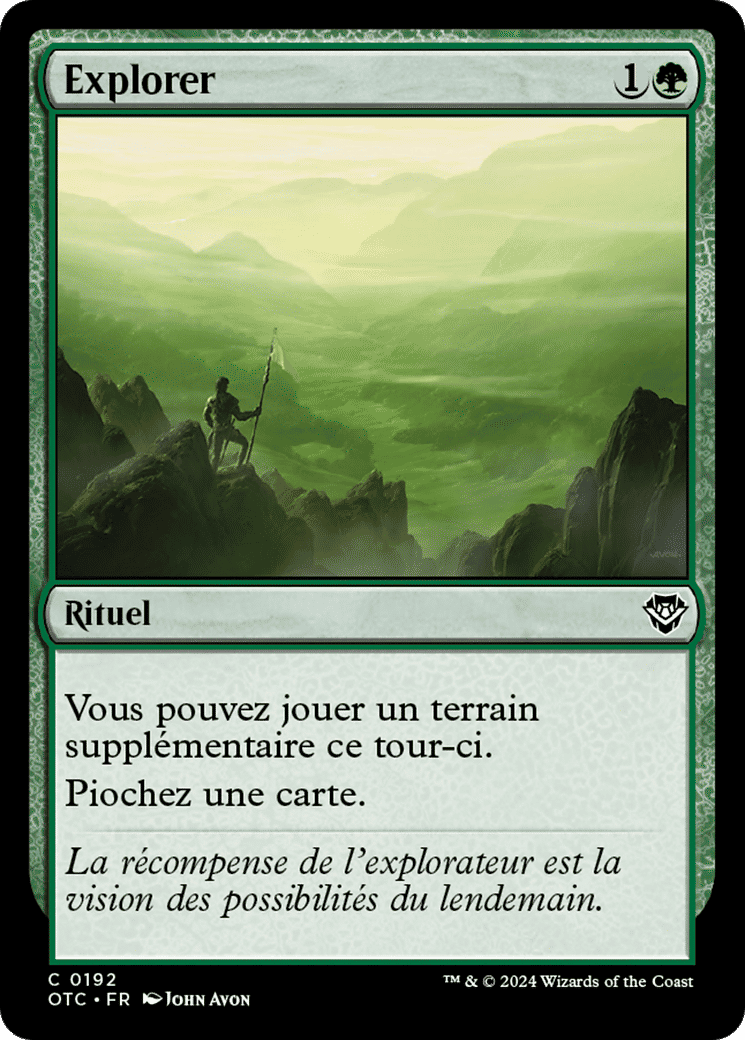 Explorer — Outlaws of Thunder Junction Commander — Magic: The Gathering