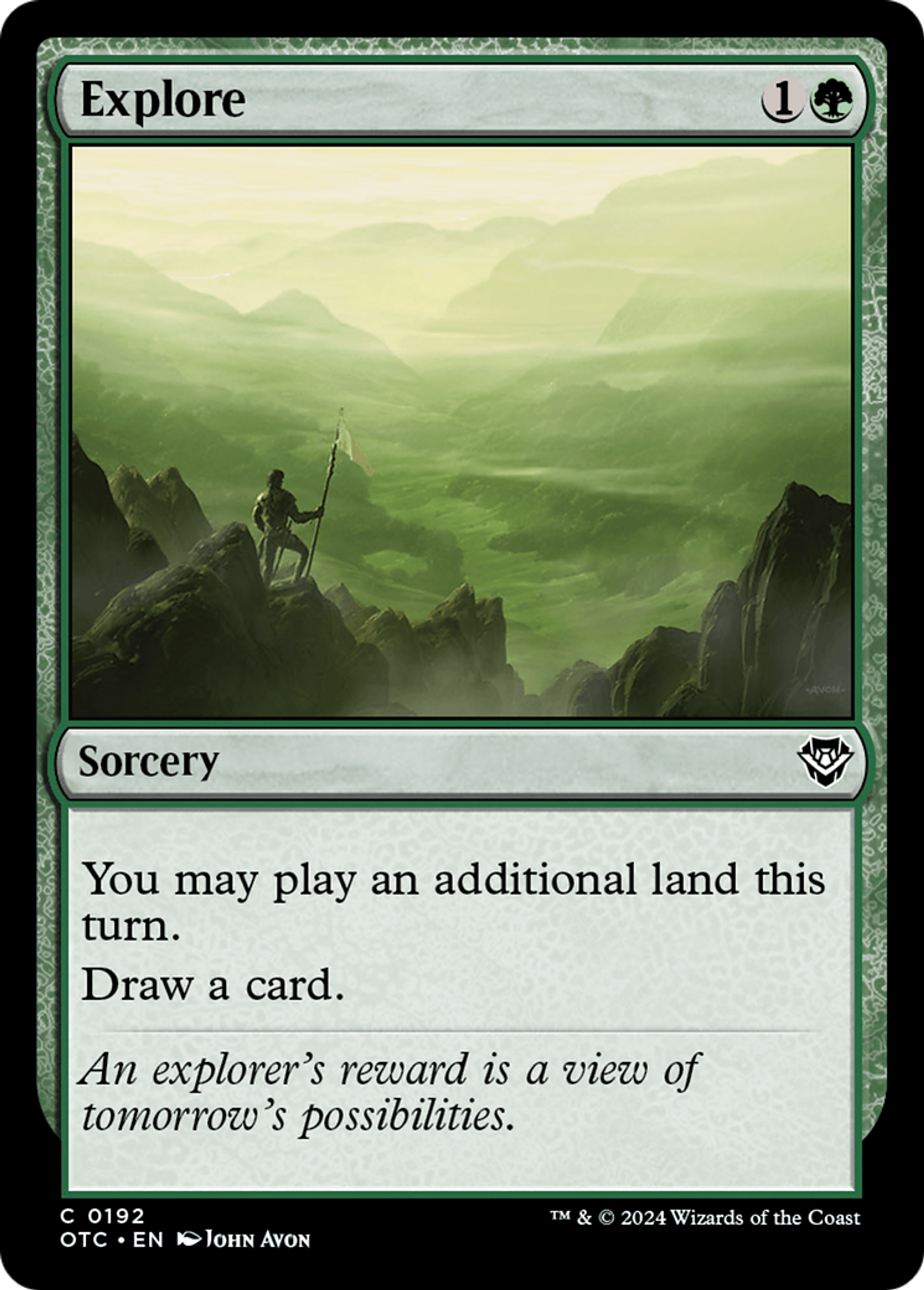 Explorer — Outlaws of Thunder Junction Commander — Magic: The Gathering
