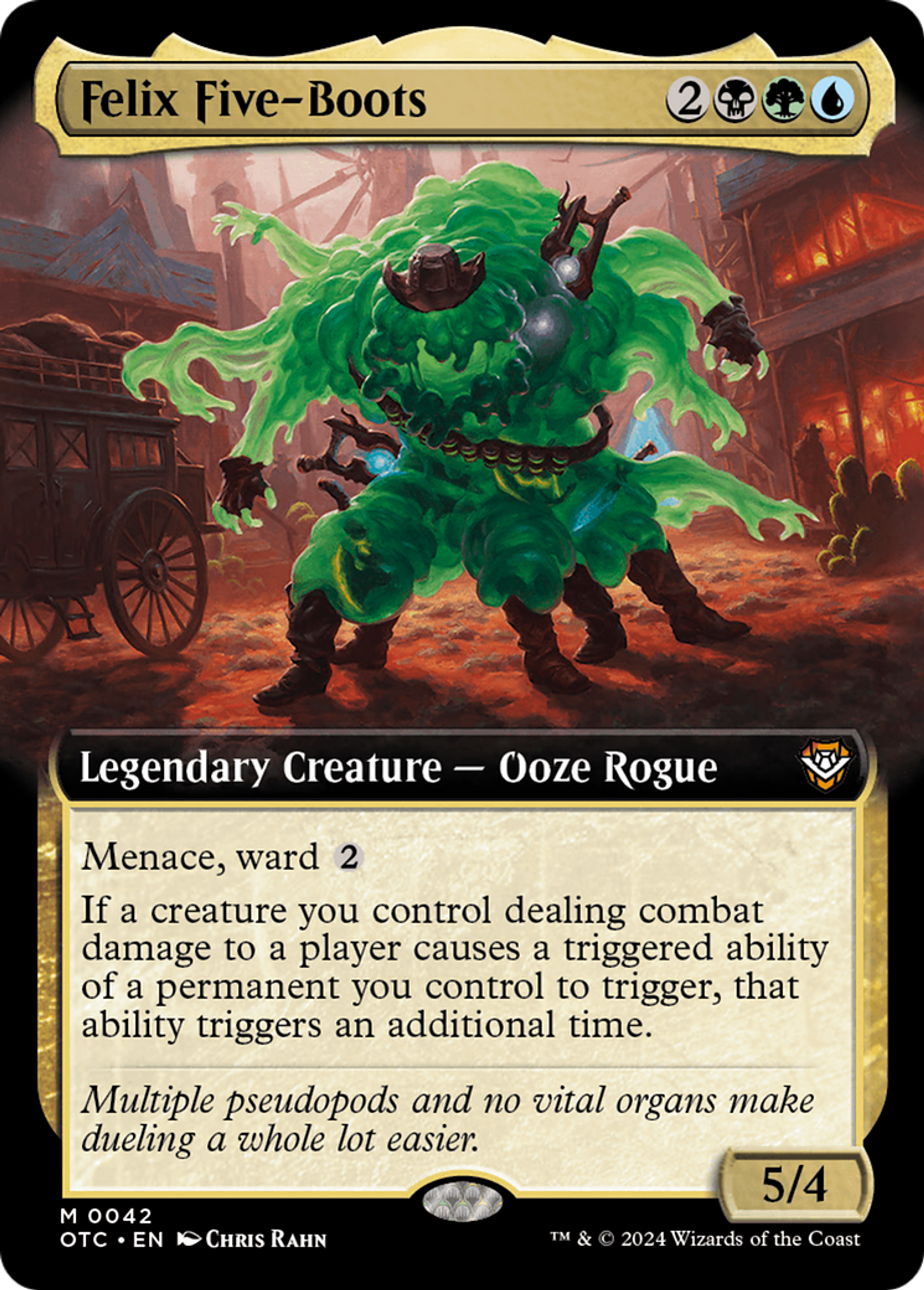 Félix Cinq-bottes — Outlaws of Thunder Junction Commander — Magic: The Gathering