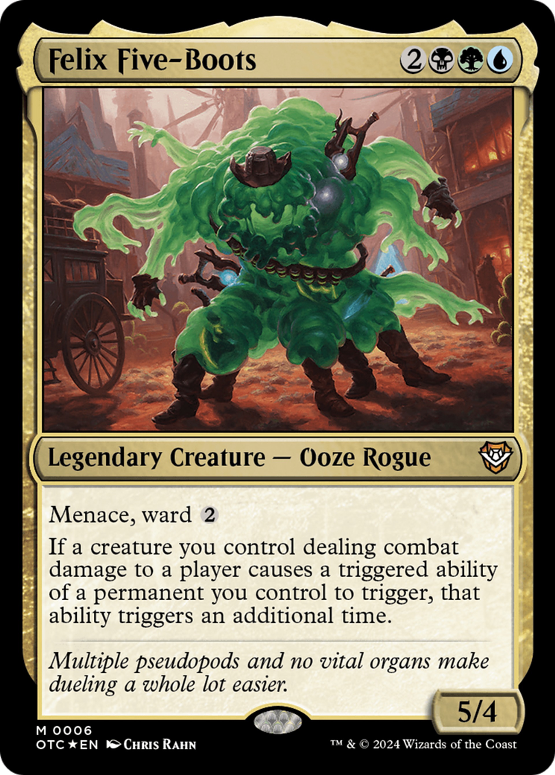 Felix Five-Boots — Outlaws of Thunder Junction Commander — Magic: The Gathering