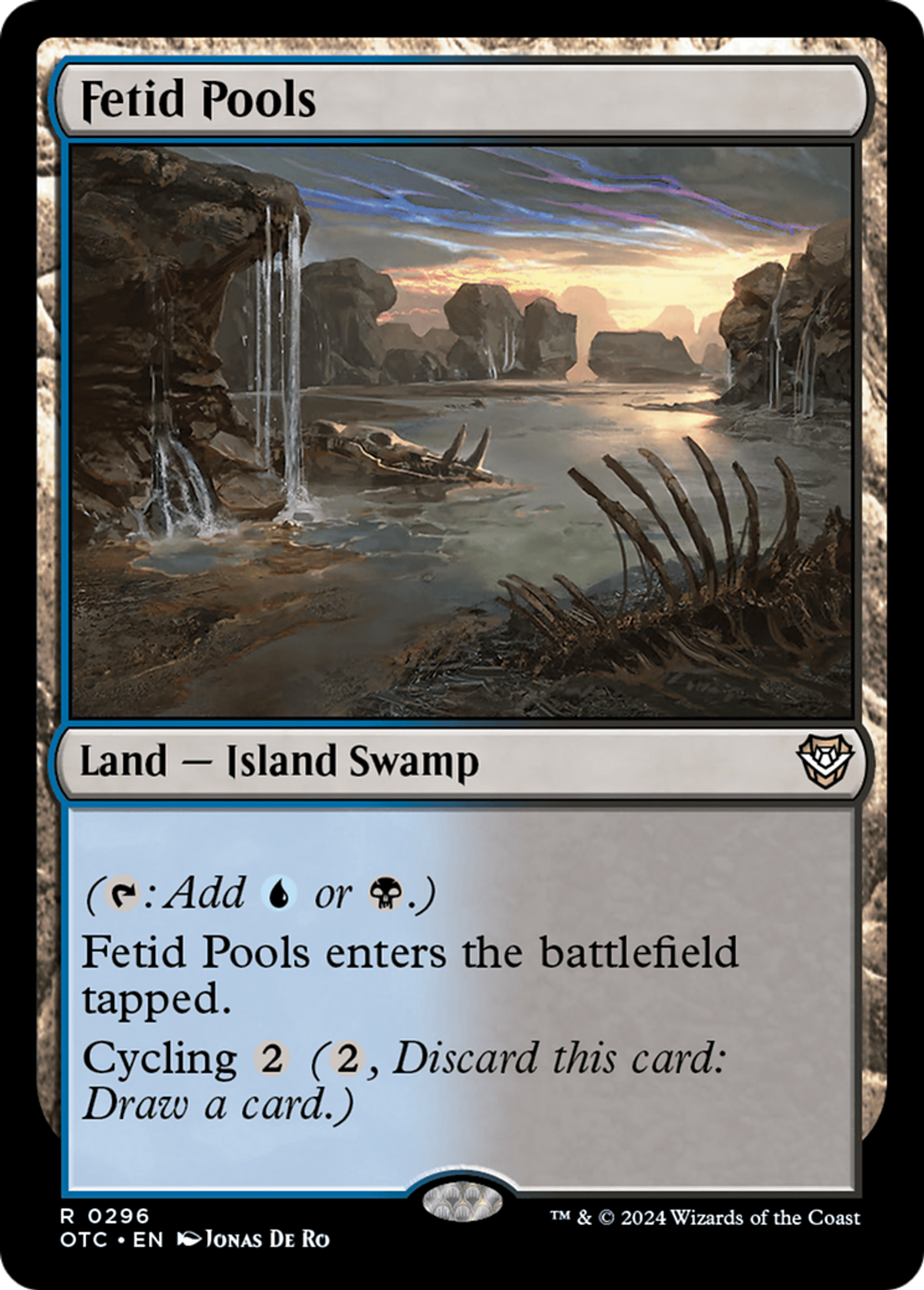 Fetid Pools — Outlaws of Thunder Junction Commander — Magic: The Gathering