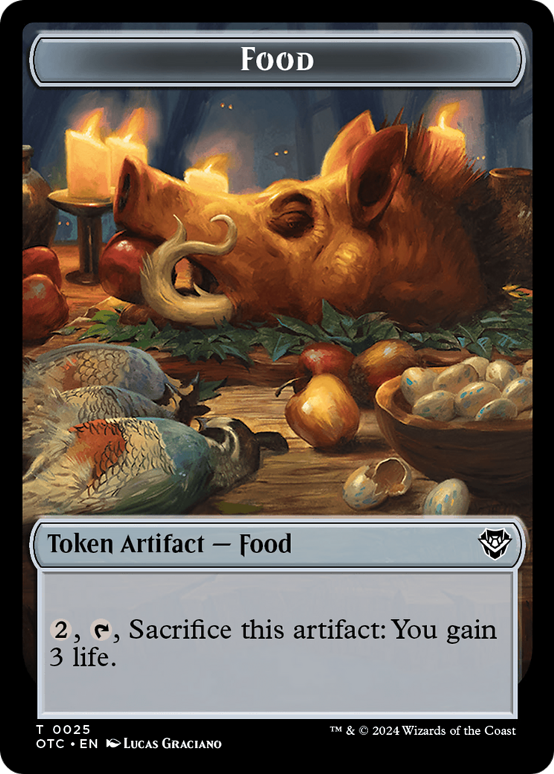 Food — Outlaws of Thunder Junction Commander — Magic: The Gathering
