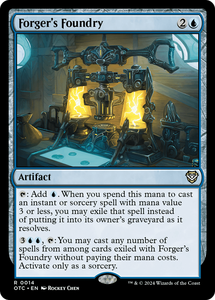 Forger's Foundry — Outlaws of Thunder Junction Commander — Magic: The Gathering