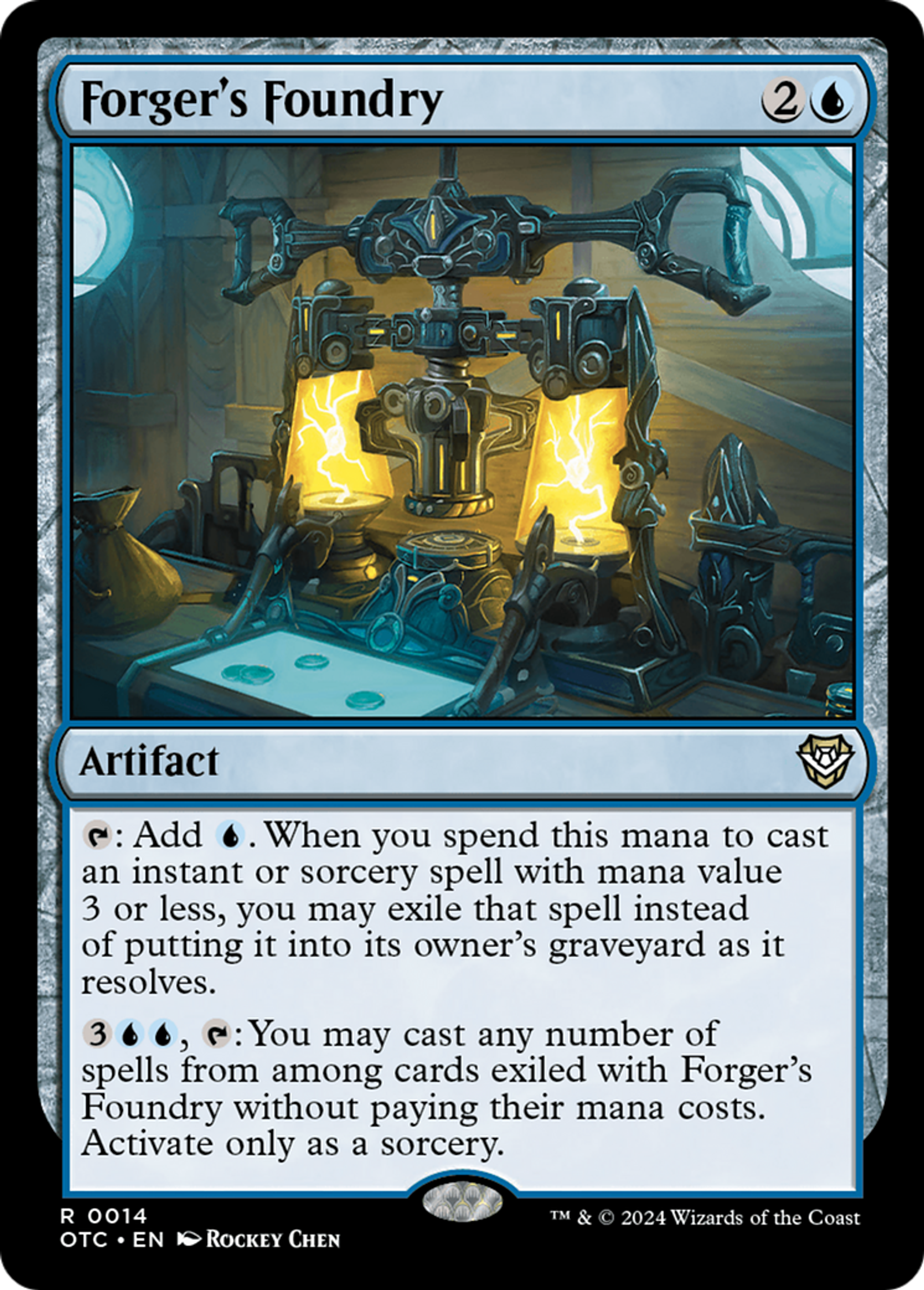 Forger's Foundry — Outlaws of Thunder Junction Commander — Magic: The Gathering