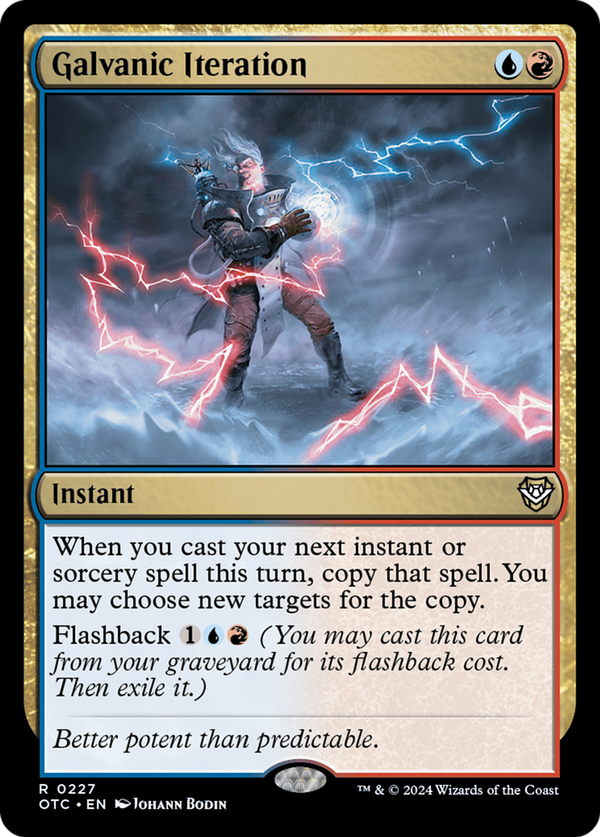 Itération zingante — Outlaws of Thunder Junction Commander — Magic: The Gathering