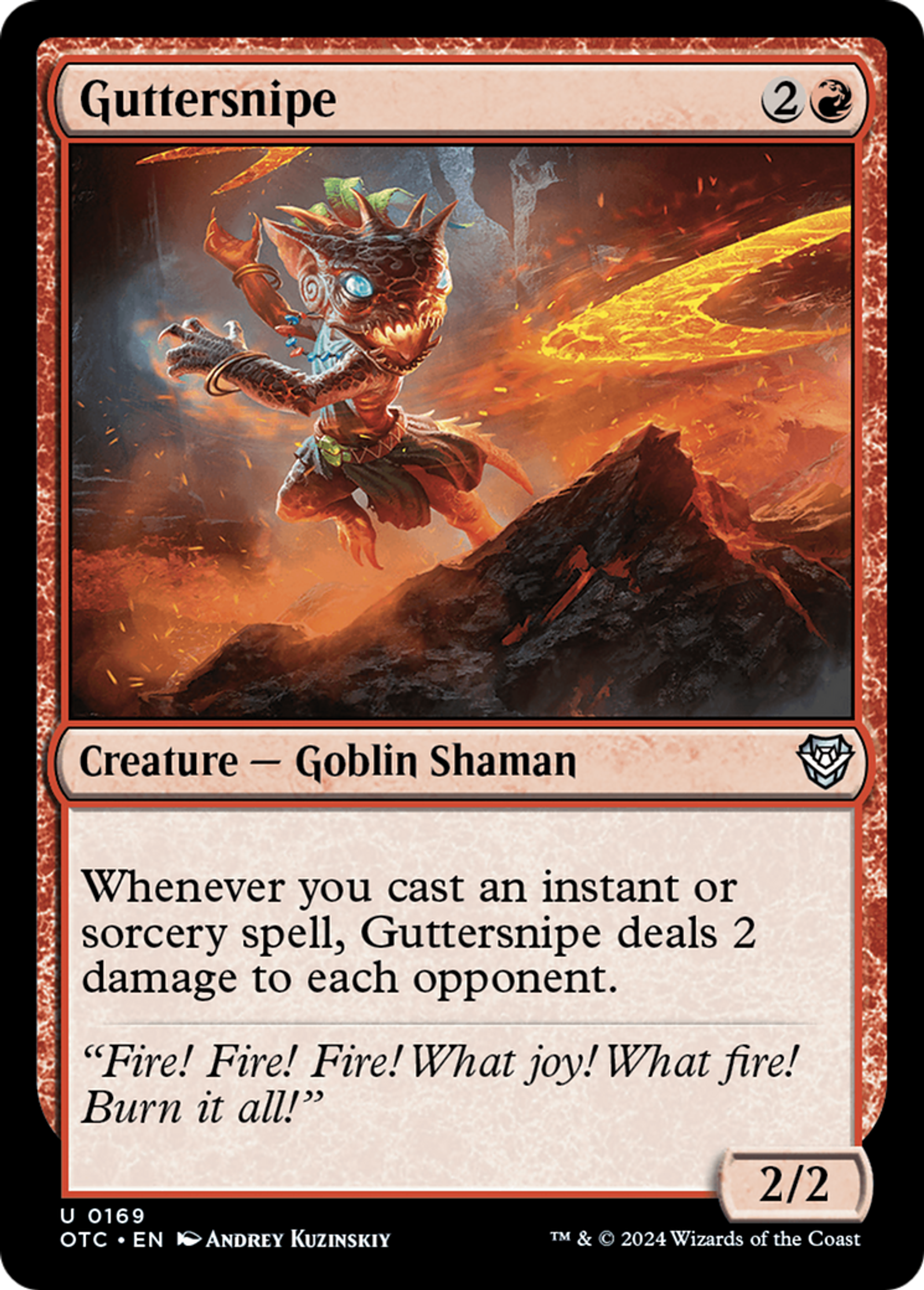 Gobelin des rues — Outlaws of Thunder Junction Commander — Magic: The Gathering