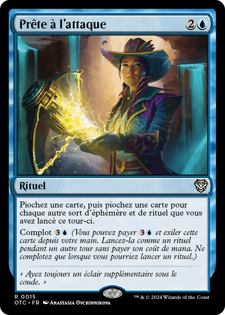 Prête à l'attaque — Outlaws of Thunder Junction Commander — Magic: The Gathering