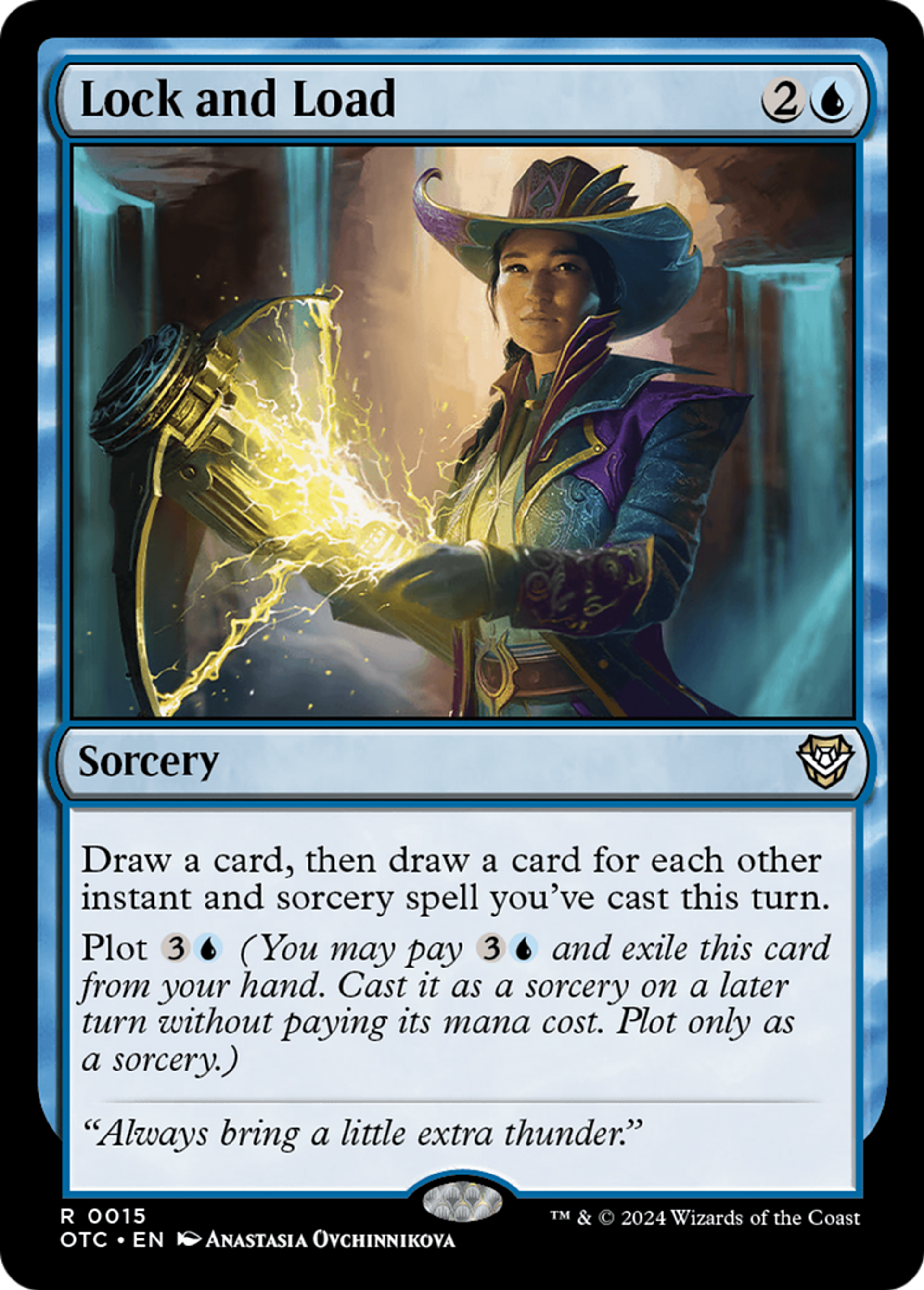 Lock and Load — Outlaws of Thunder Junction Commander — Magic: The Gathering