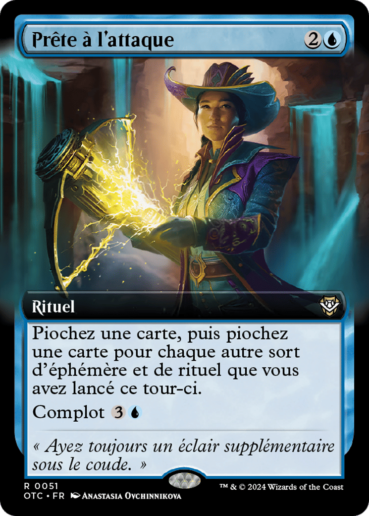 Prête à l'attaque — Outlaws of Thunder Junction Commander — Magic: The Gathering