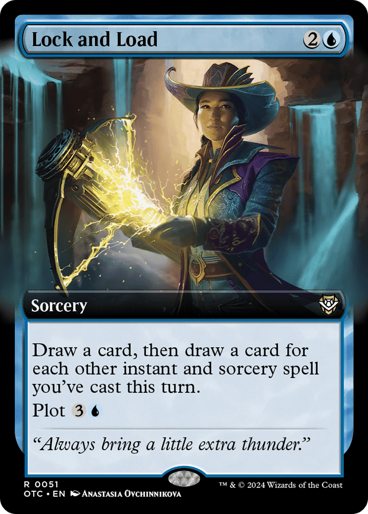 Lock and Load — Outlaws of Thunder Junction Commander — Magic: The Gathering