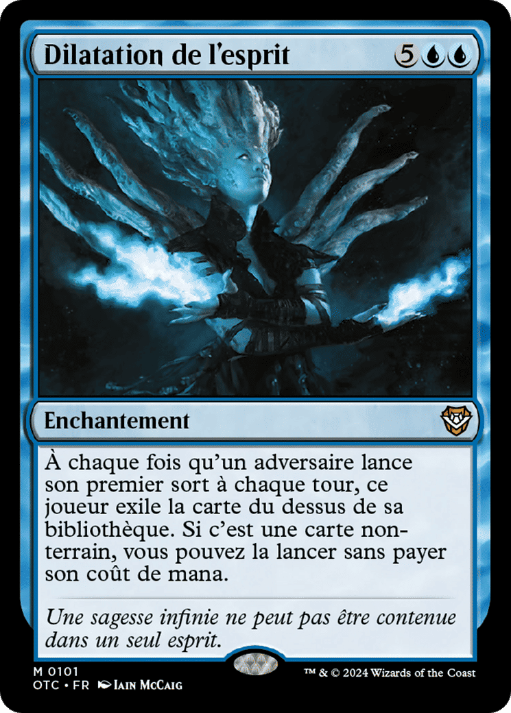 Dilatation de l'esprit — Outlaws of Thunder Junction Commander — Magic: The Gathering