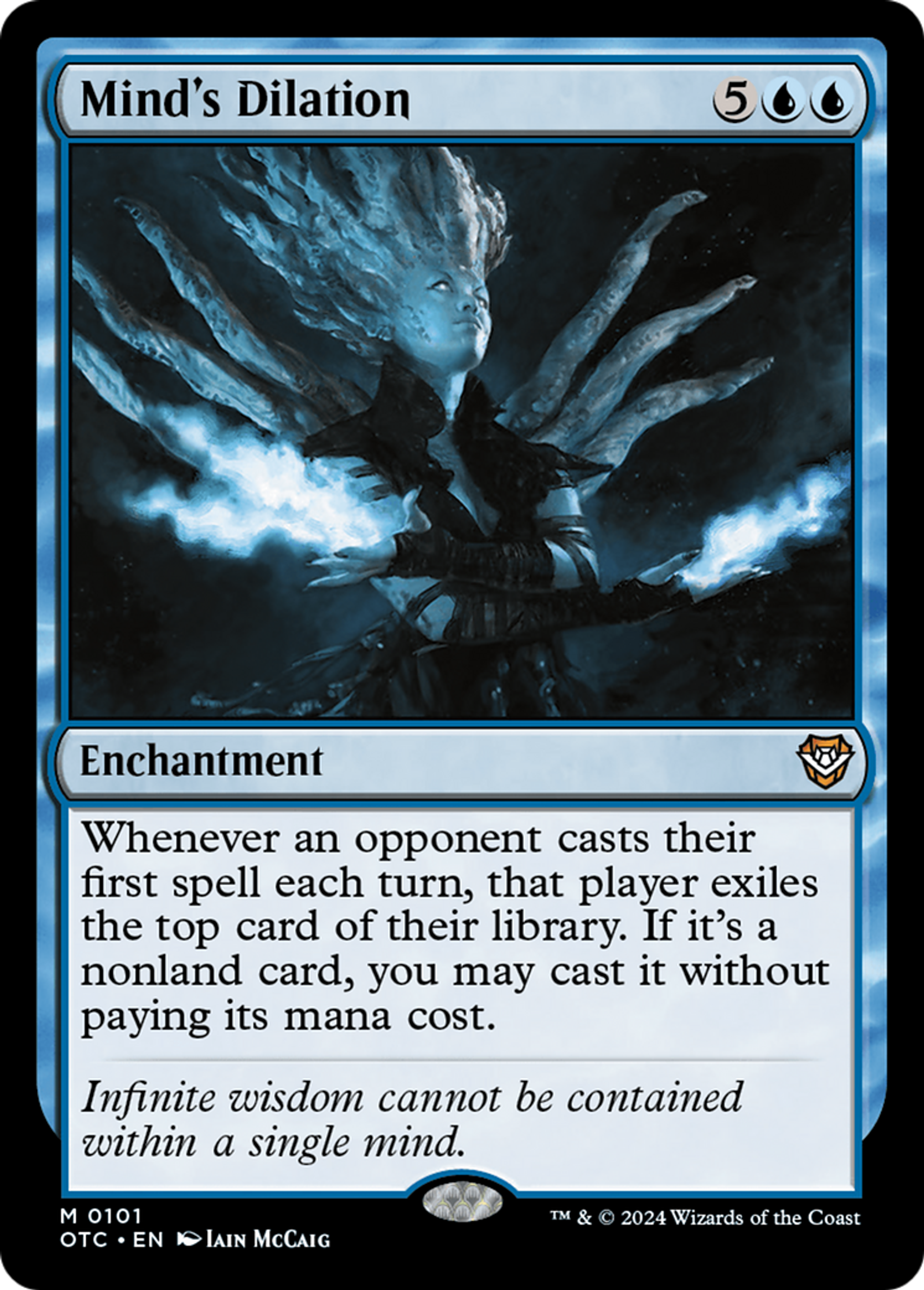 Dilatation de l'esprit — Outlaws of Thunder Junction Commander — Magic: The Gathering