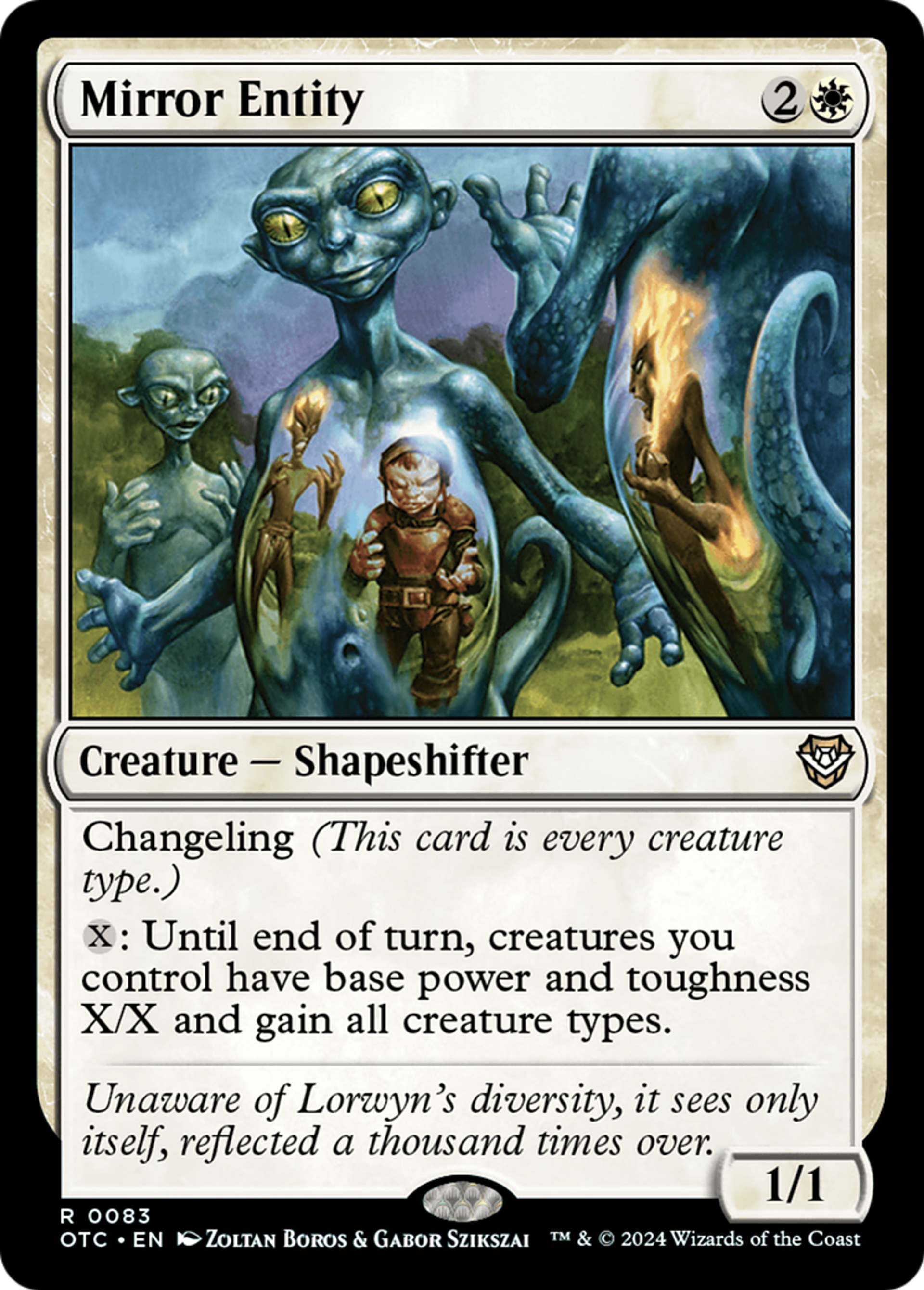 Entité miroir — Outlaws of Thunder Junction Commander — Magic: The Gathering
