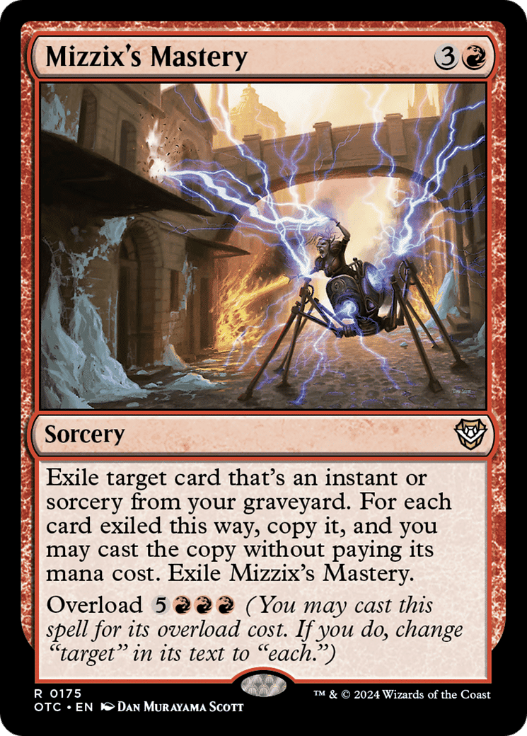 Mizzix's Mastery — Outlaws of Thunder Junction Commander — Magic: The Gathering
