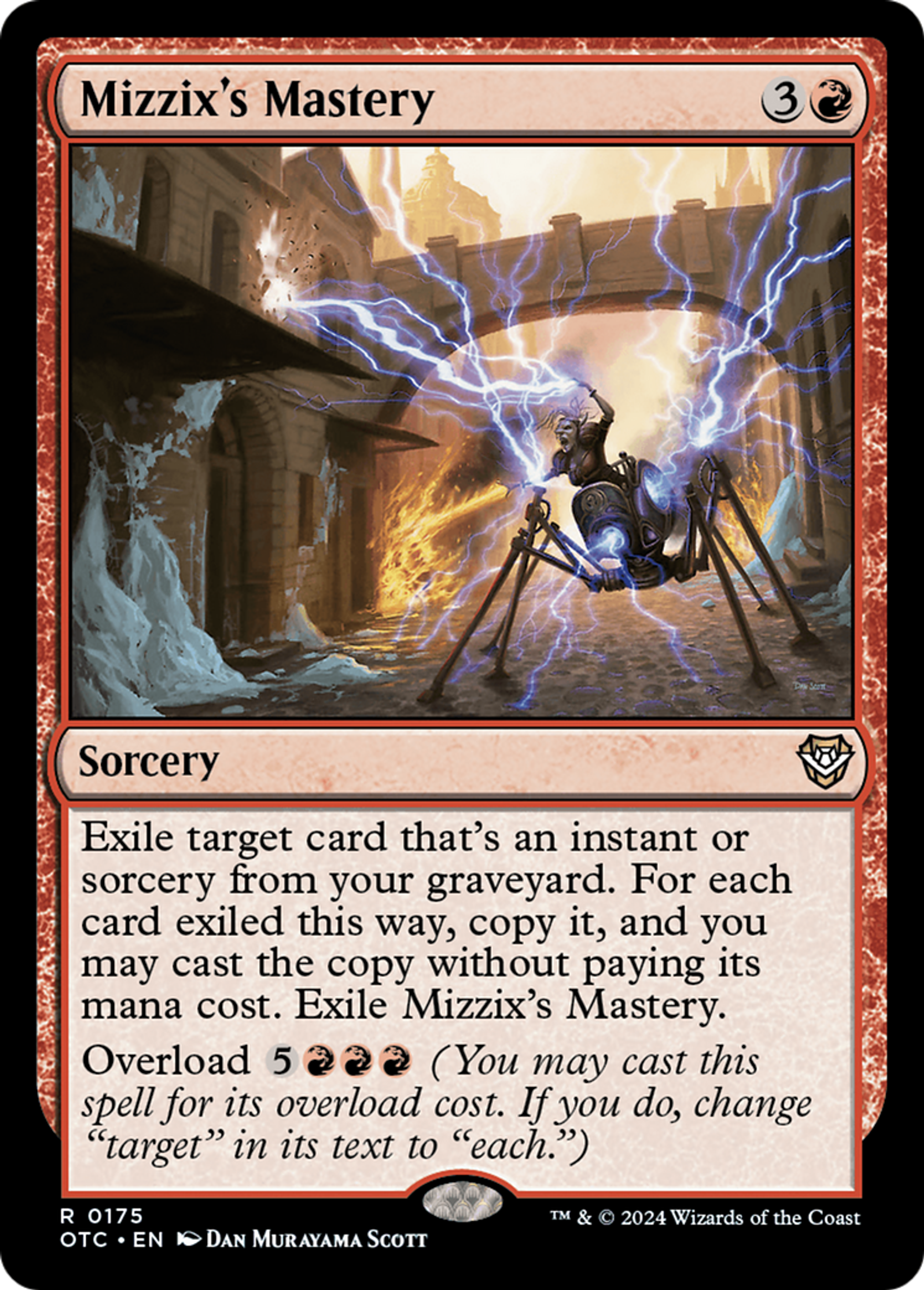 Maîtrise de Mizzix — Outlaws of Thunder Junction Commander — Magic: The Gathering