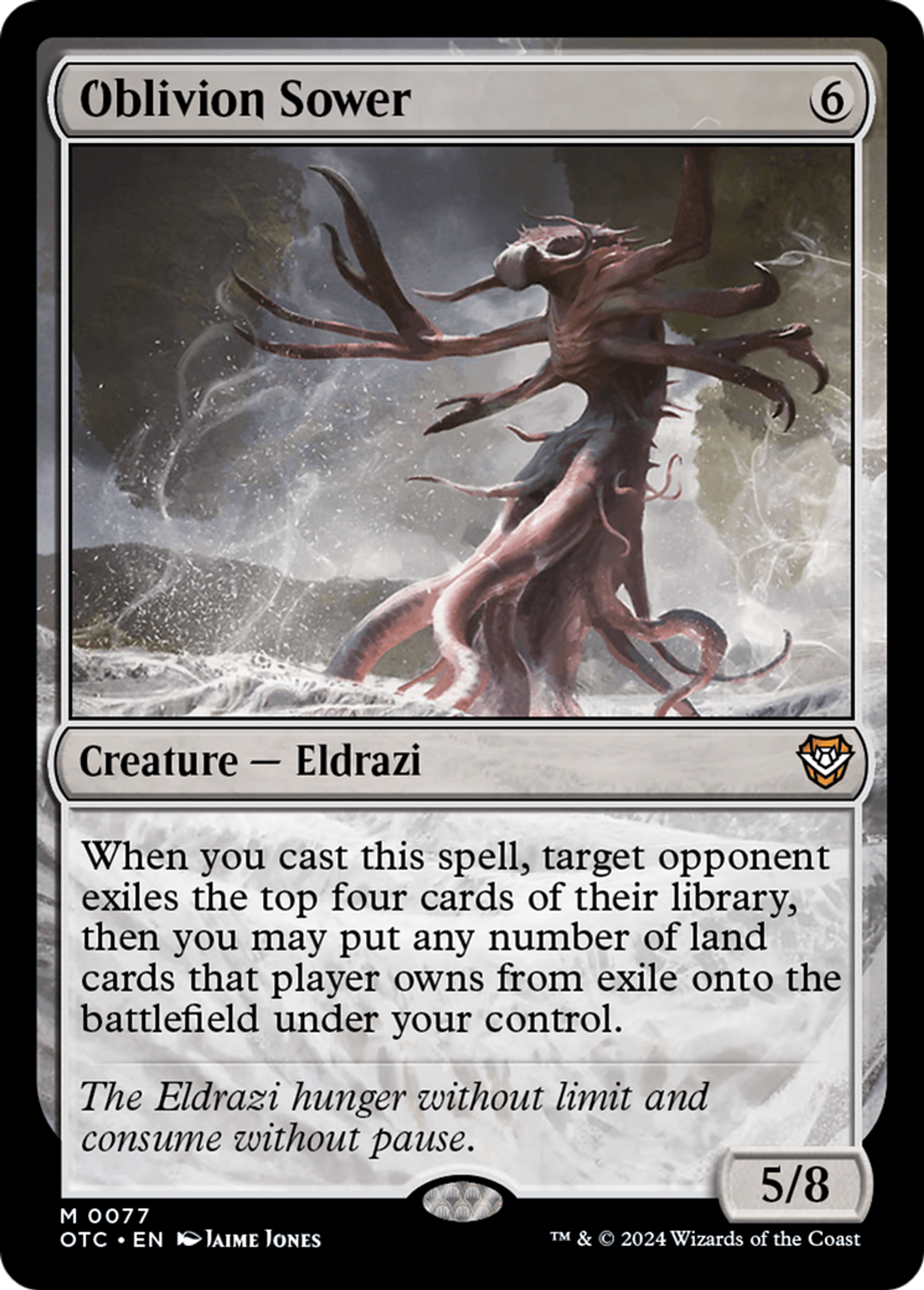 Semeur de l'oubli — Outlaws of Thunder Junction Commander — Magic: The Gathering