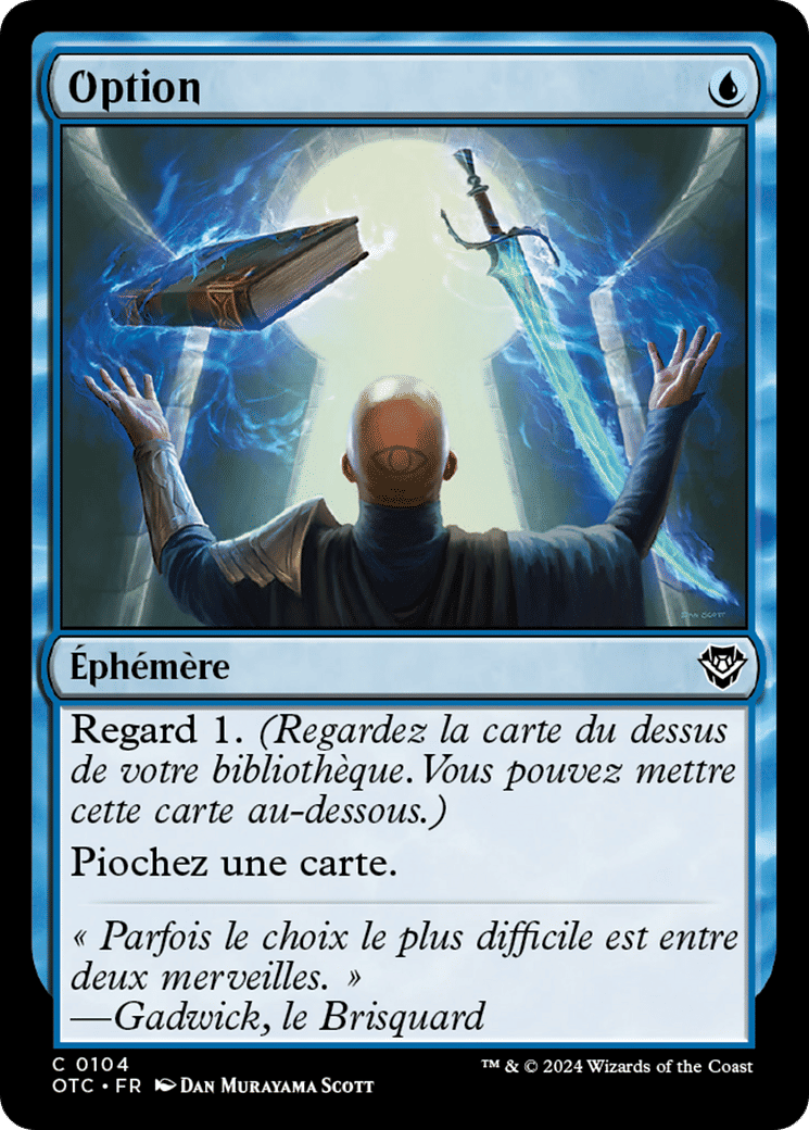 Option — Outlaws of Thunder Junction Commander — Magic: The Gathering