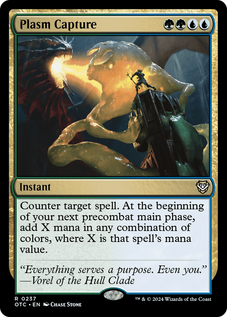 Plasm Capture — Outlaws of Thunder Junction Commander — Magic: The Gathering