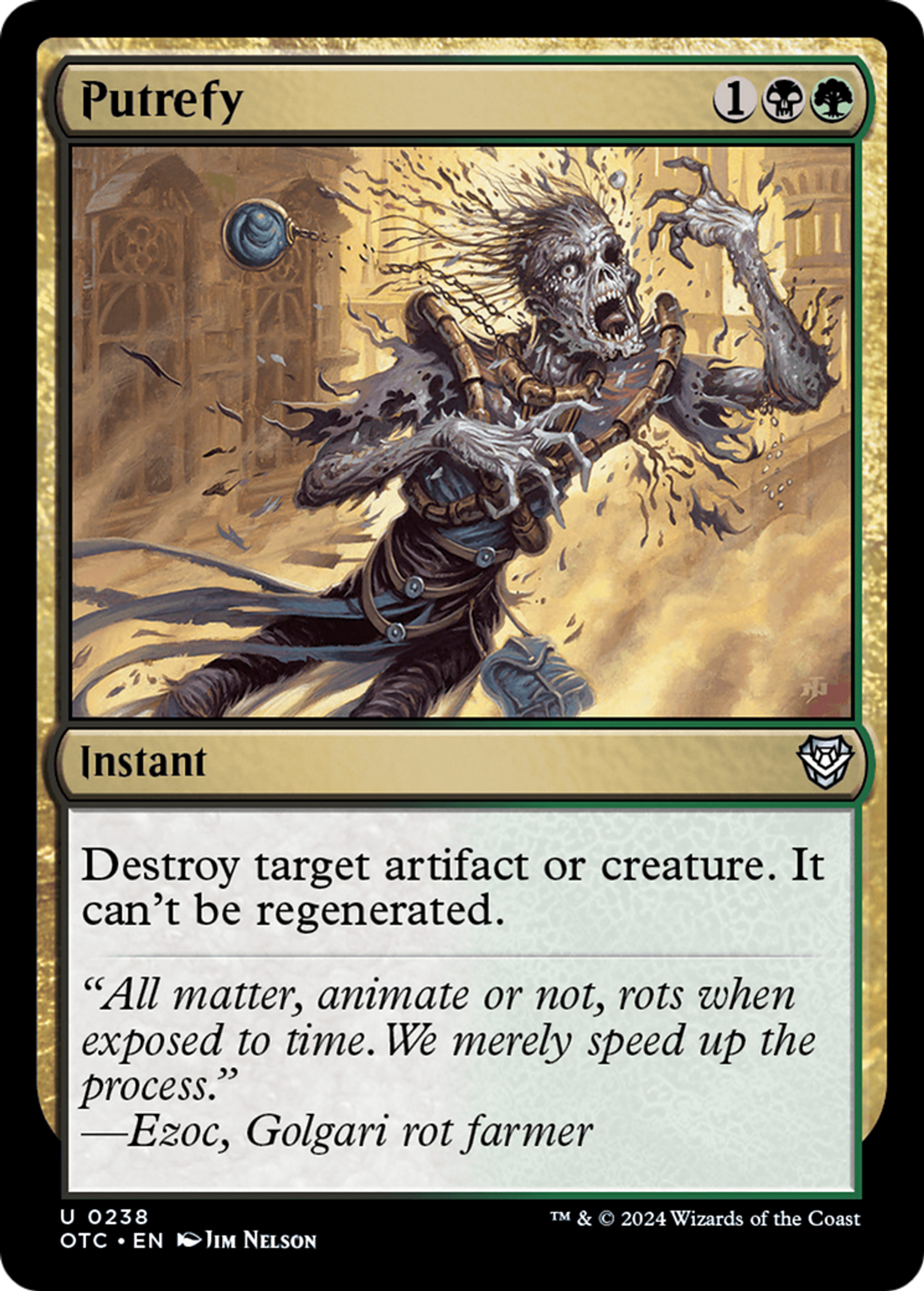 Putréfier — Outlaws of Thunder Junction Commander — Magic: The Gathering