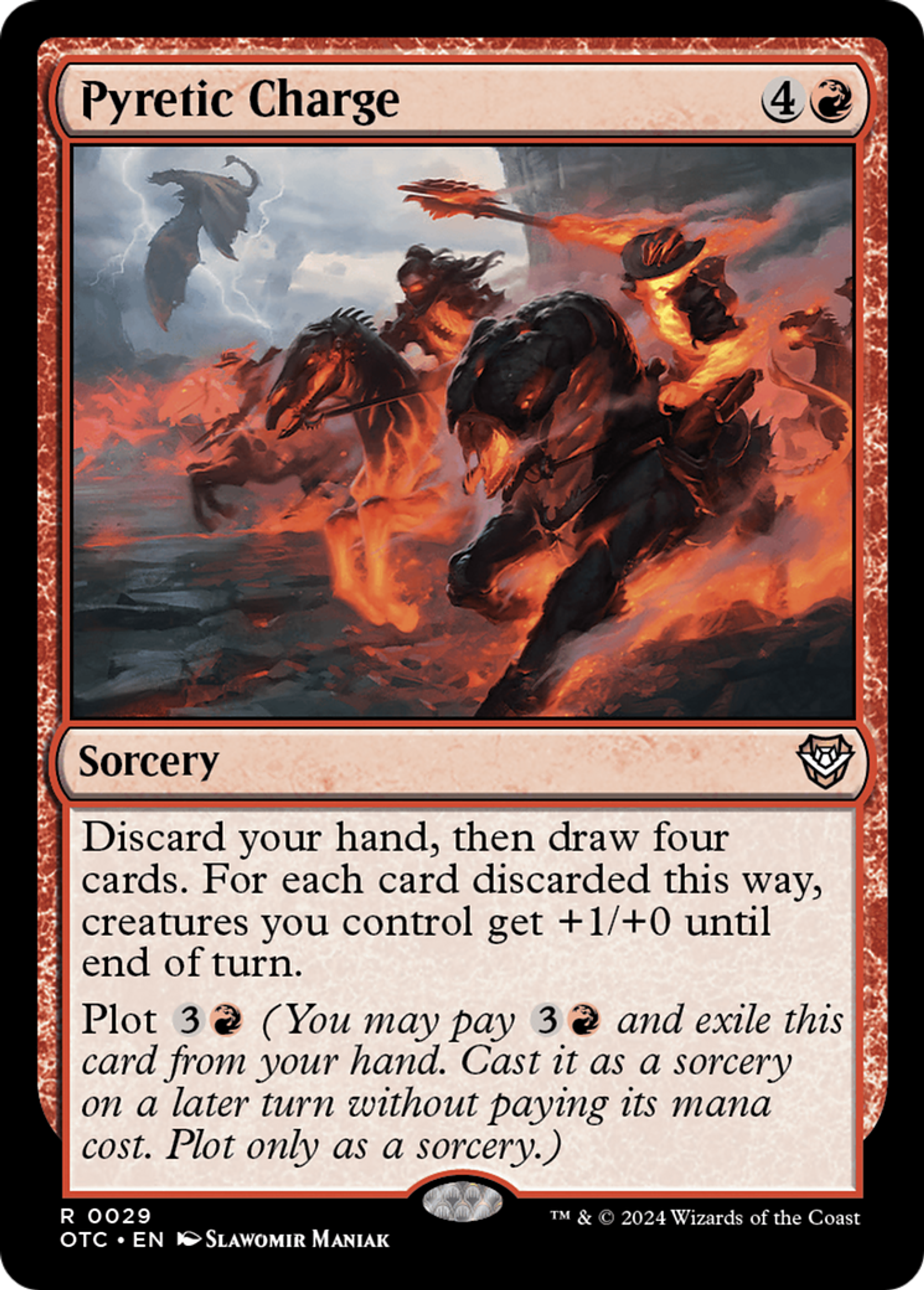 Charge pyrétique — Outlaws of Thunder Junction Commander — Magic: The Gathering