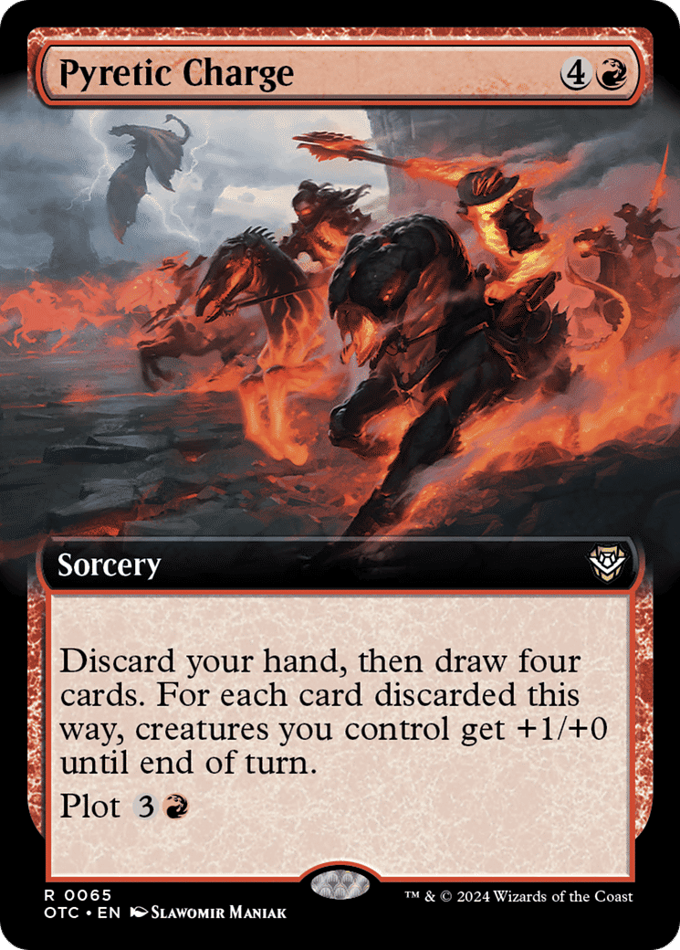 Pyretic Charge — Outlaws of Thunder Junction Commander — Magic: The Gathering
