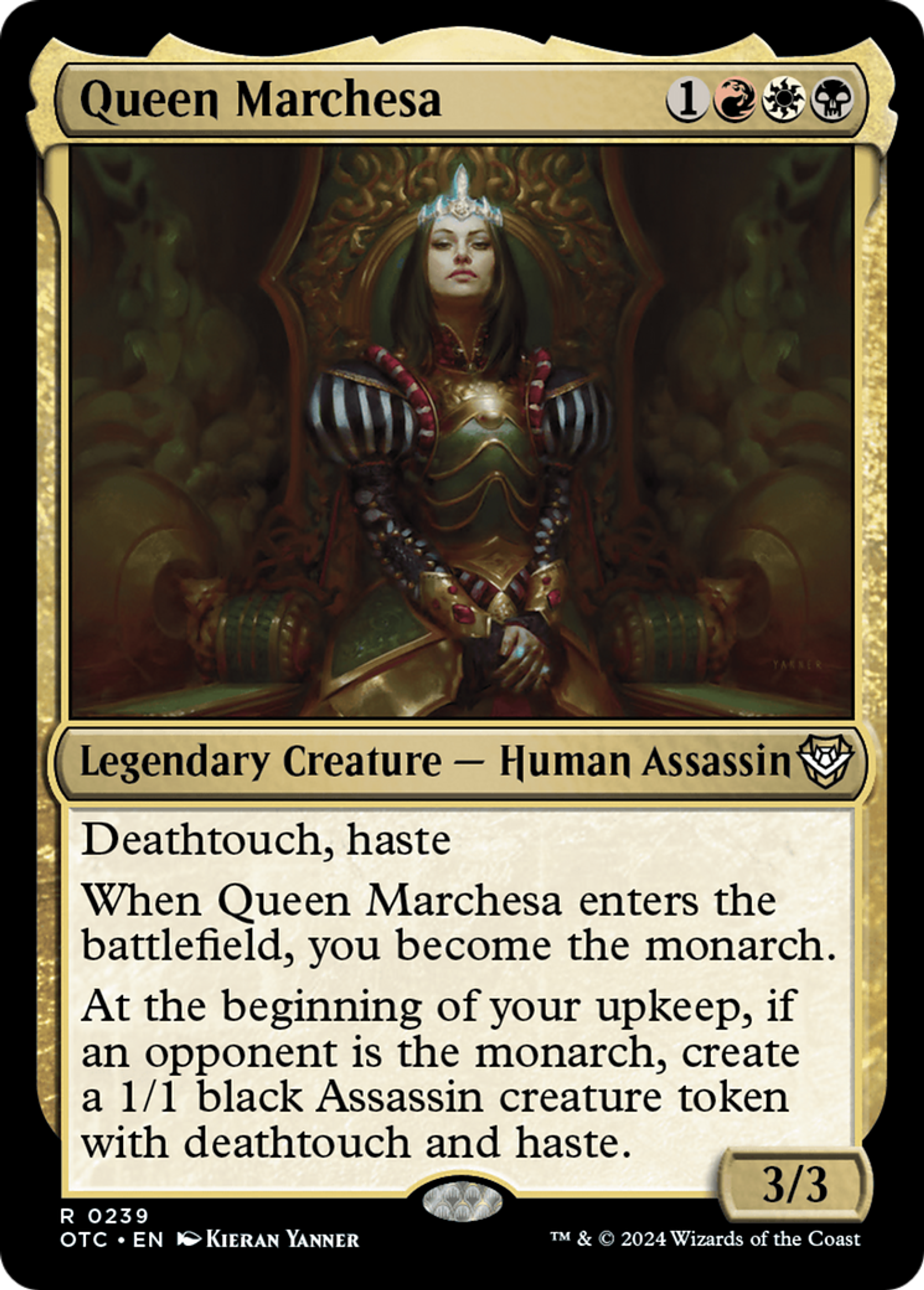 Reine Marchesa — Outlaws of Thunder Junction Commander — Magic: The Gathering