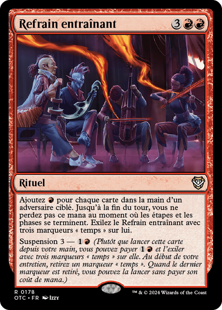 Refrain entraînant — Outlaws of Thunder Junction Commander — Magic: The Gathering