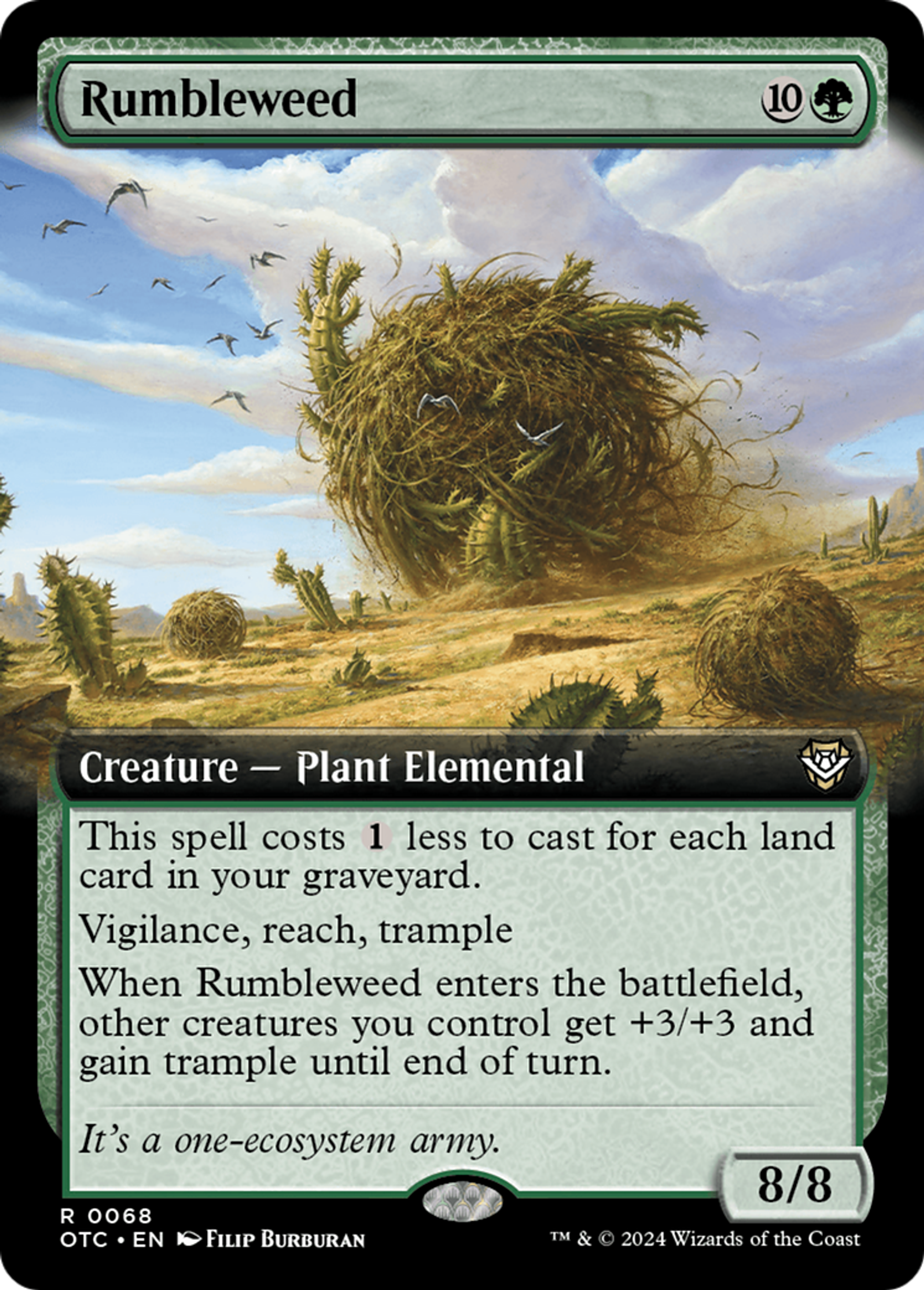 Amarante rugissante — Outlaws of Thunder Junction Commander — Magic: The Gathering