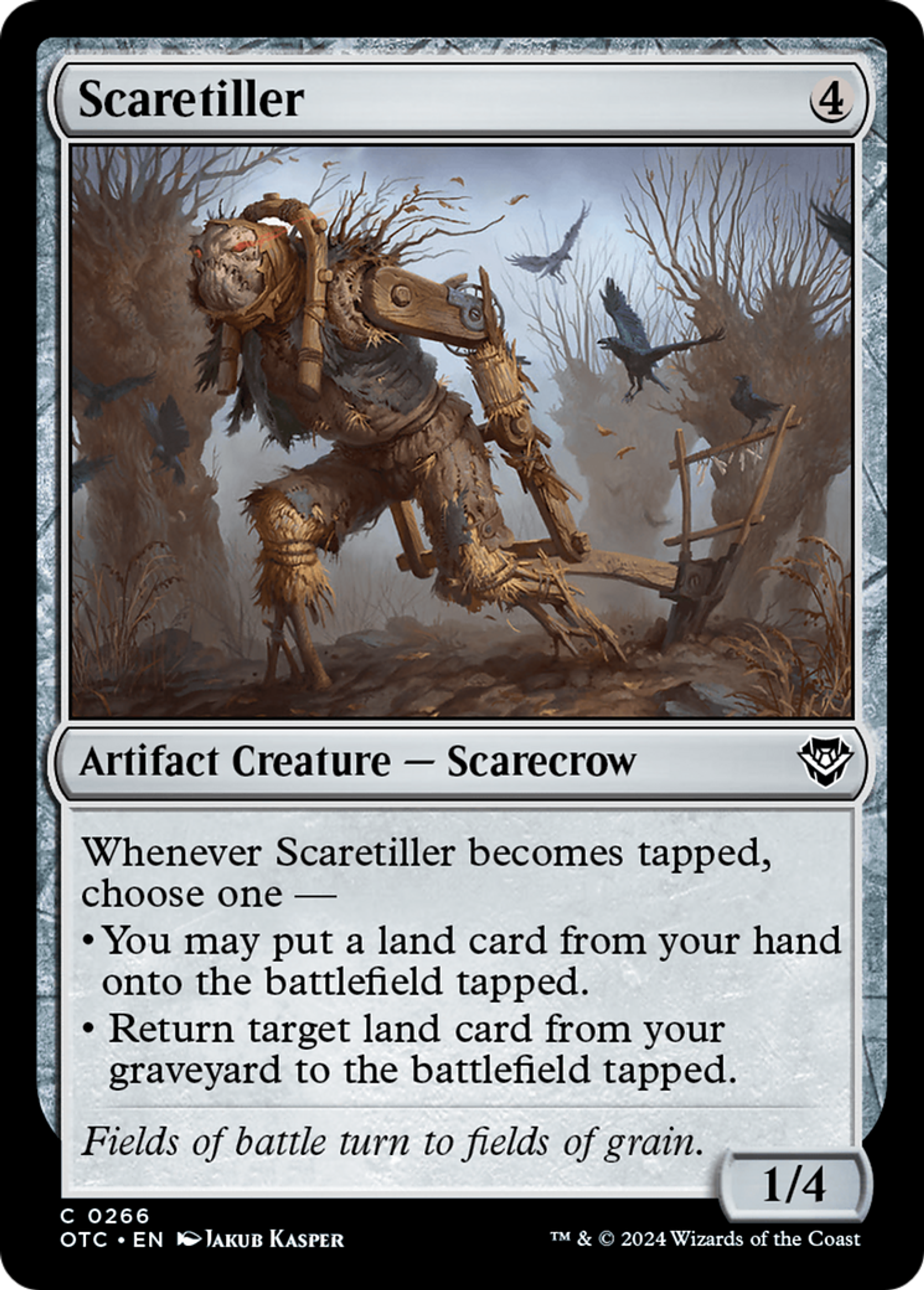 Épouvanculteur — Outlaws of Thunder Junction Commander — Magic: The Gathering