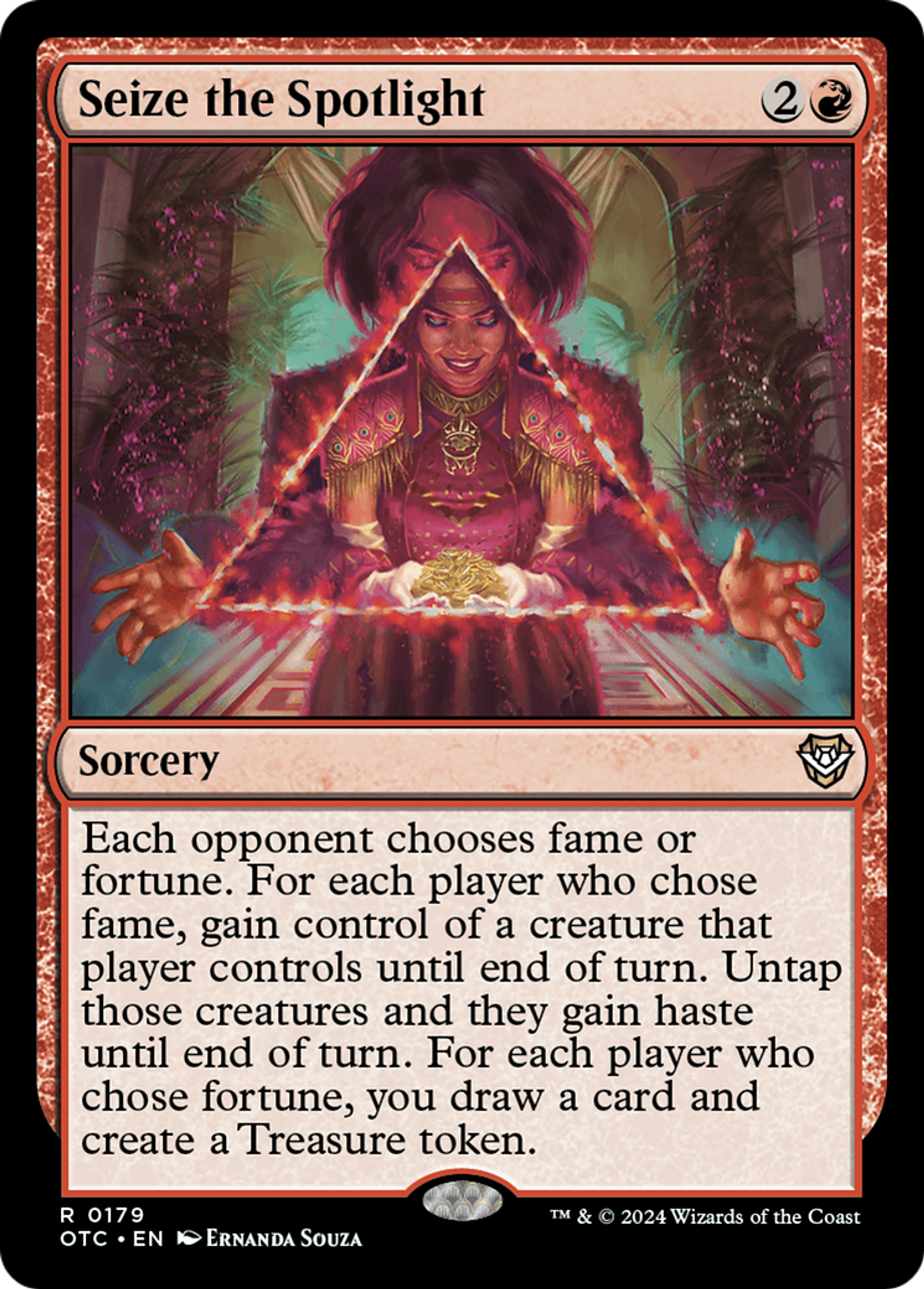 Saisir l'occasion — Outlaws of Thunder Junction Commander — Magic: The Gathering